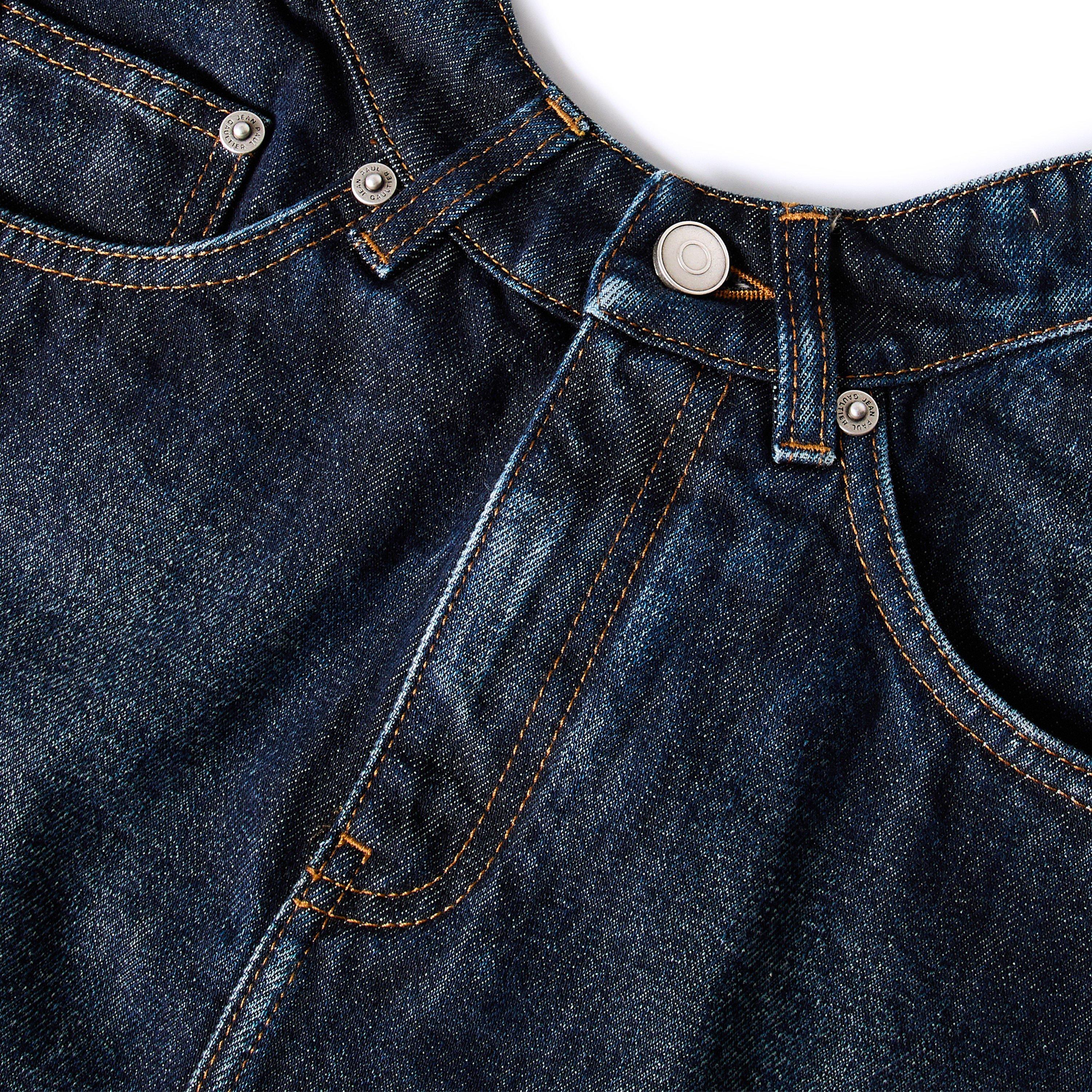 Blue - Jean Paul Gaultier - Women's Mini Skirt - 3