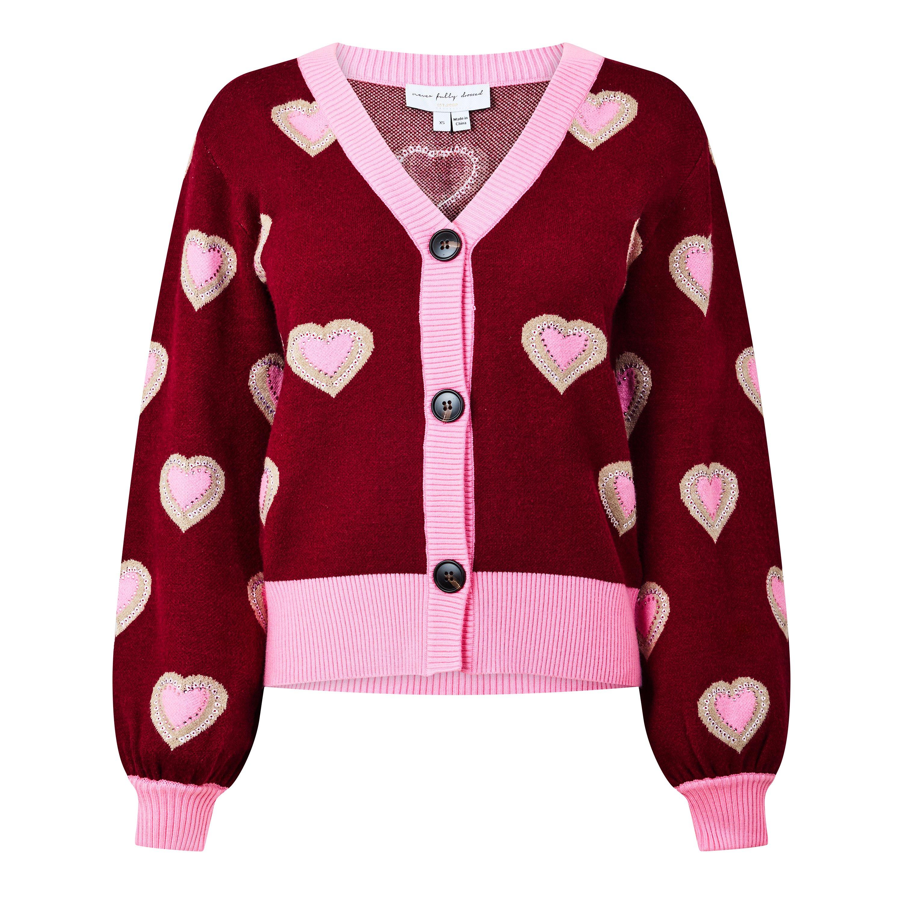 Red - Never Fully Dressed - Never Red Hearts Car Ld64 - 1
