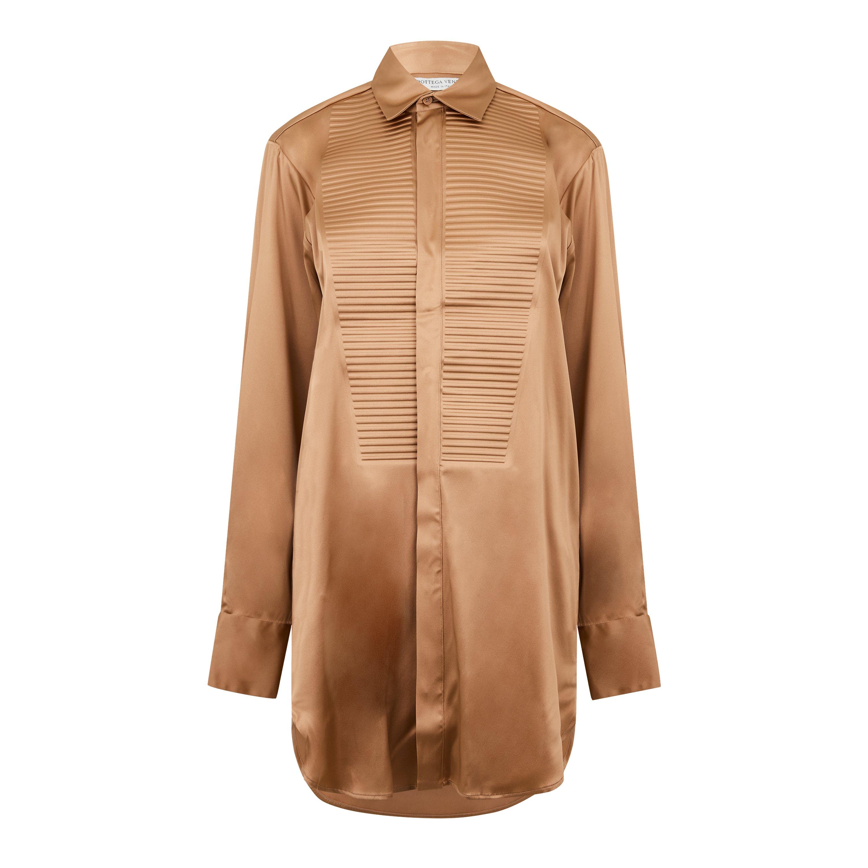 Nude - Bottega Veneta - Women's Long-Sleeve Shirt - 1