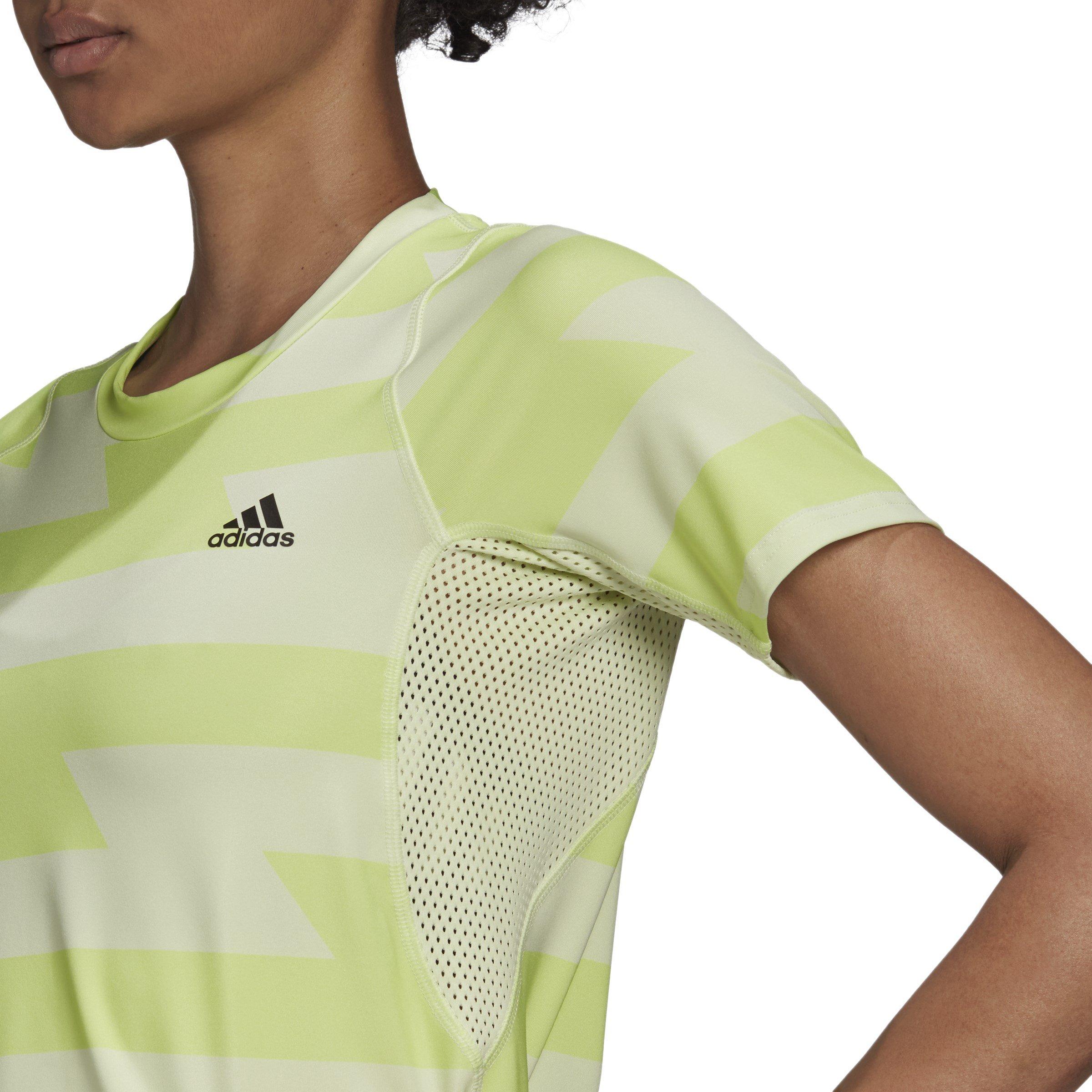 Almost Lime - adidas - Allover Print T-Shirt Womens - 5