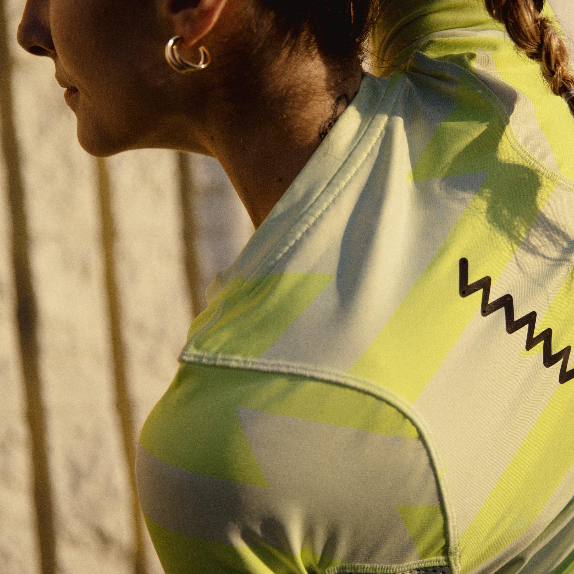 Almost Lime - adidas - Allover Print T-Shirt Womens - 7