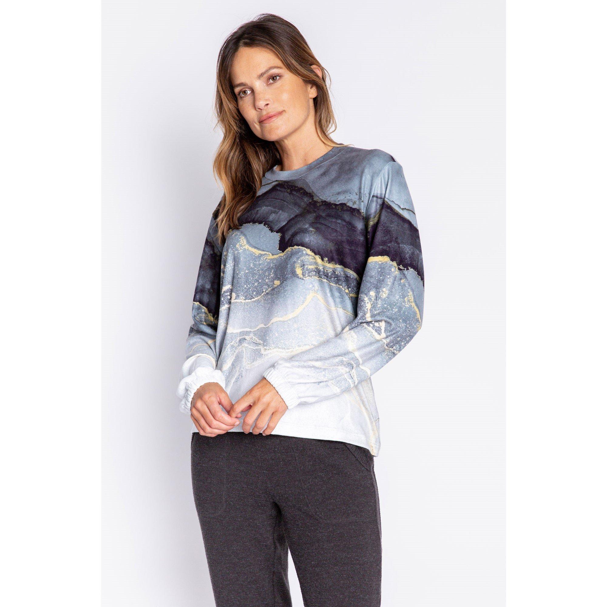 Mehrfarbig - PJ Salvage - Salvage Ombre Shirt - 2