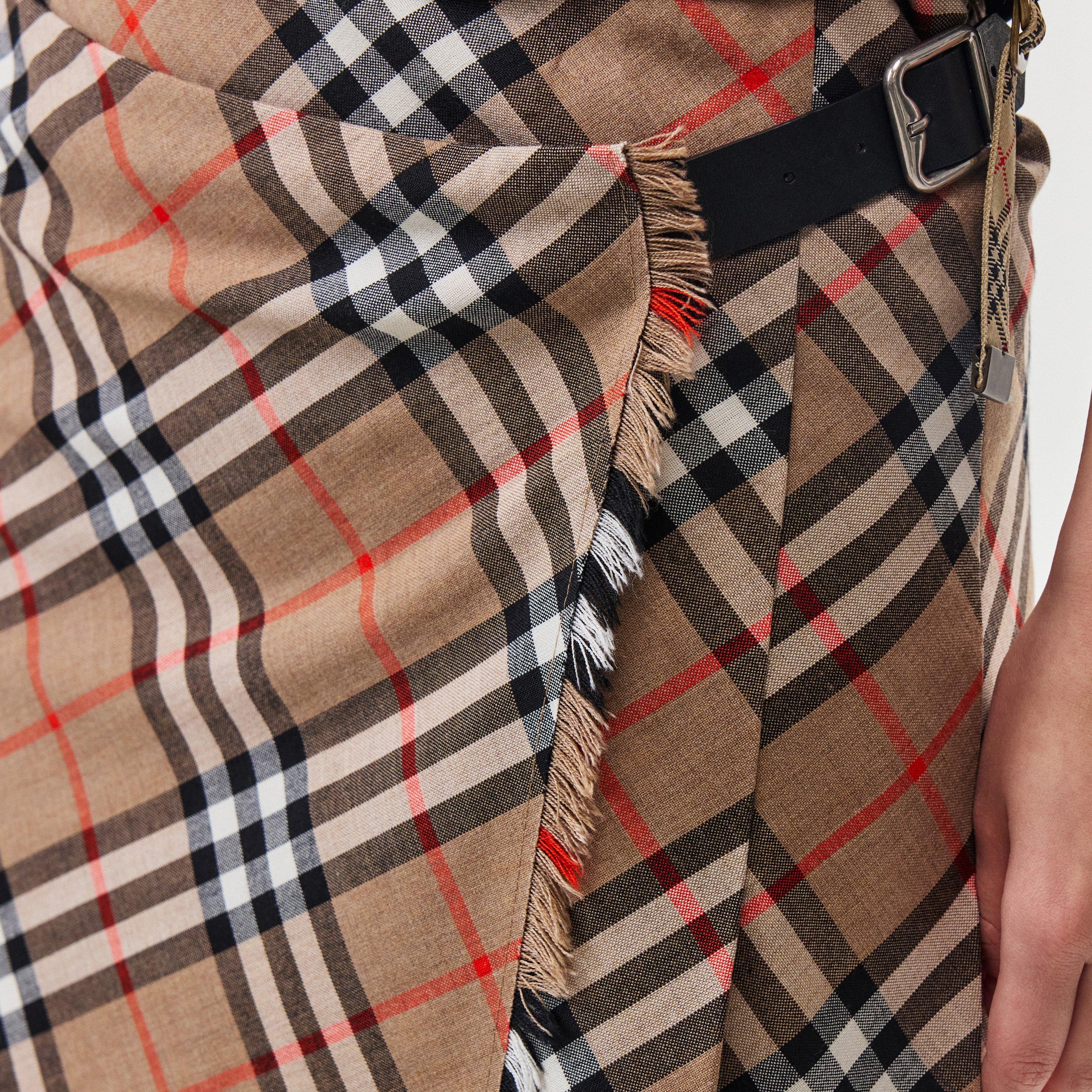 Sand - Burberry - Mini Skirt - 5