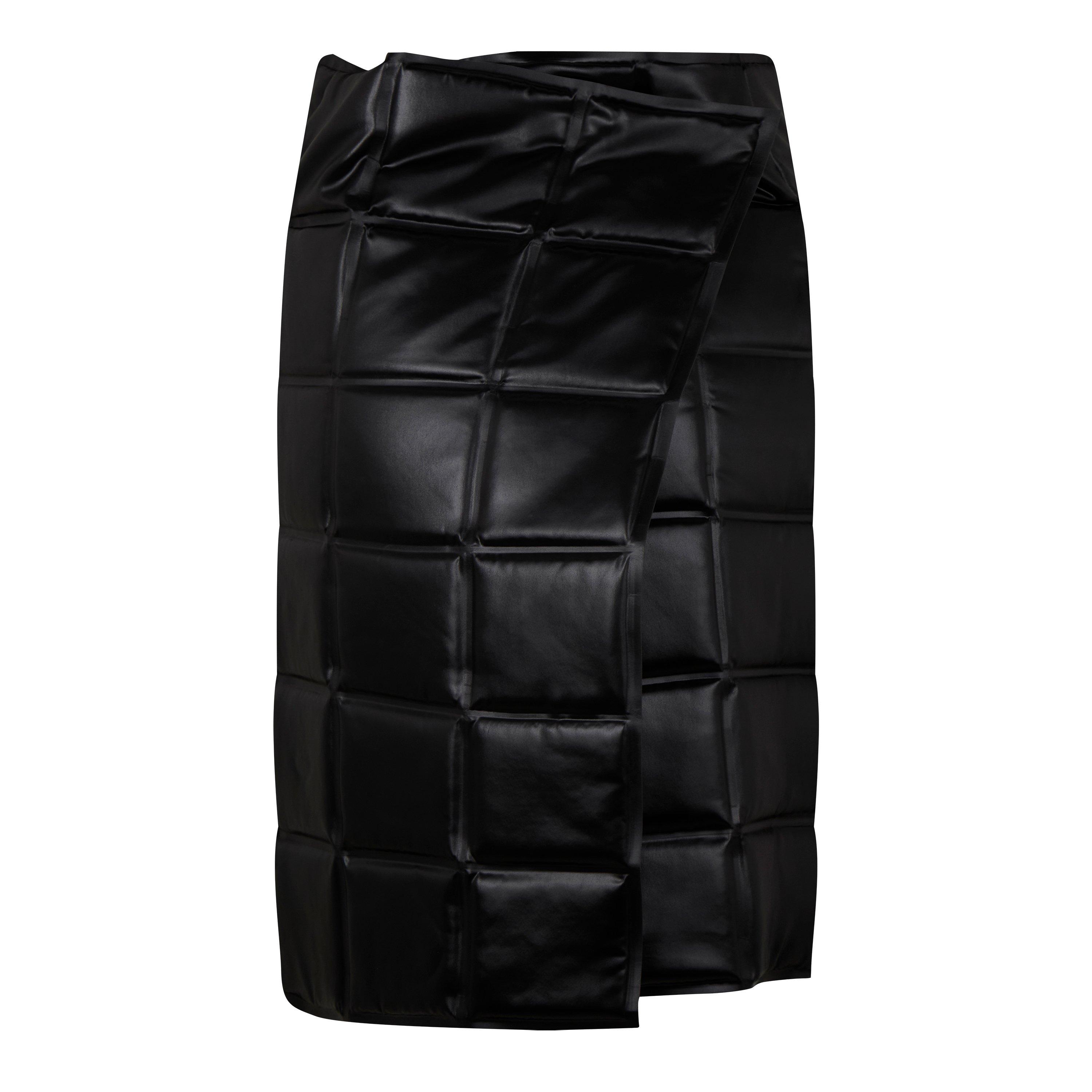 Black - Bottega Veneta - Women's Midi Skirt - 2