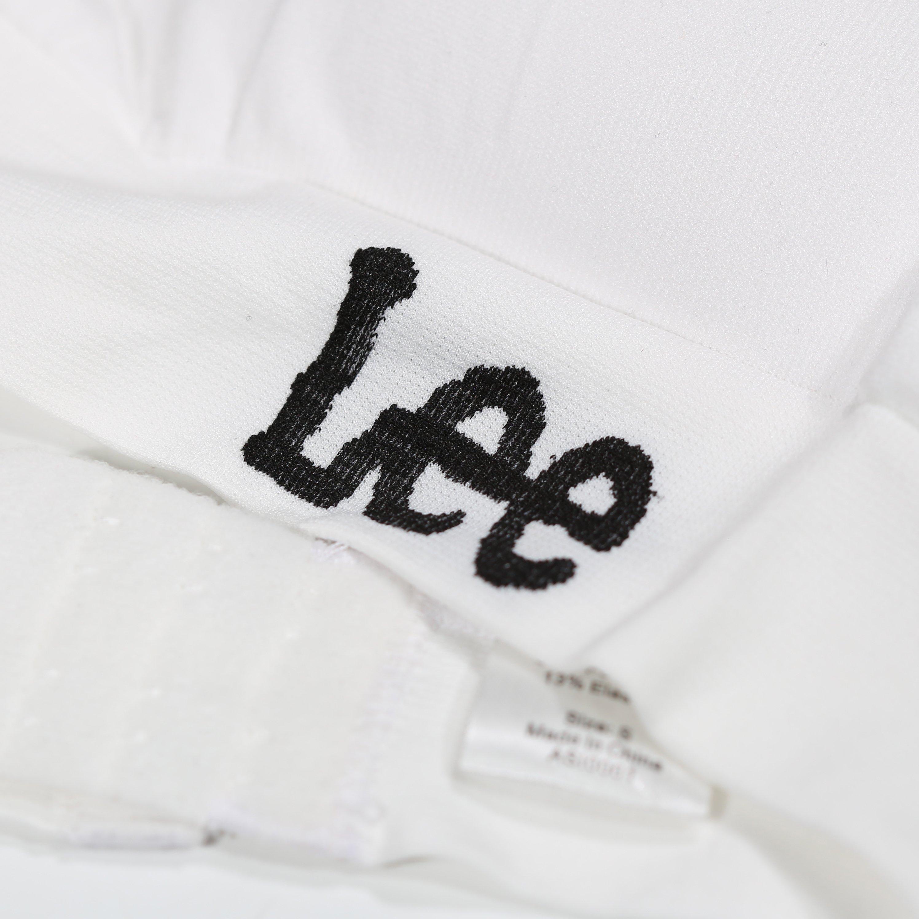 White - Lee - Women's Seamless Cropped Jersey Bralette - 3