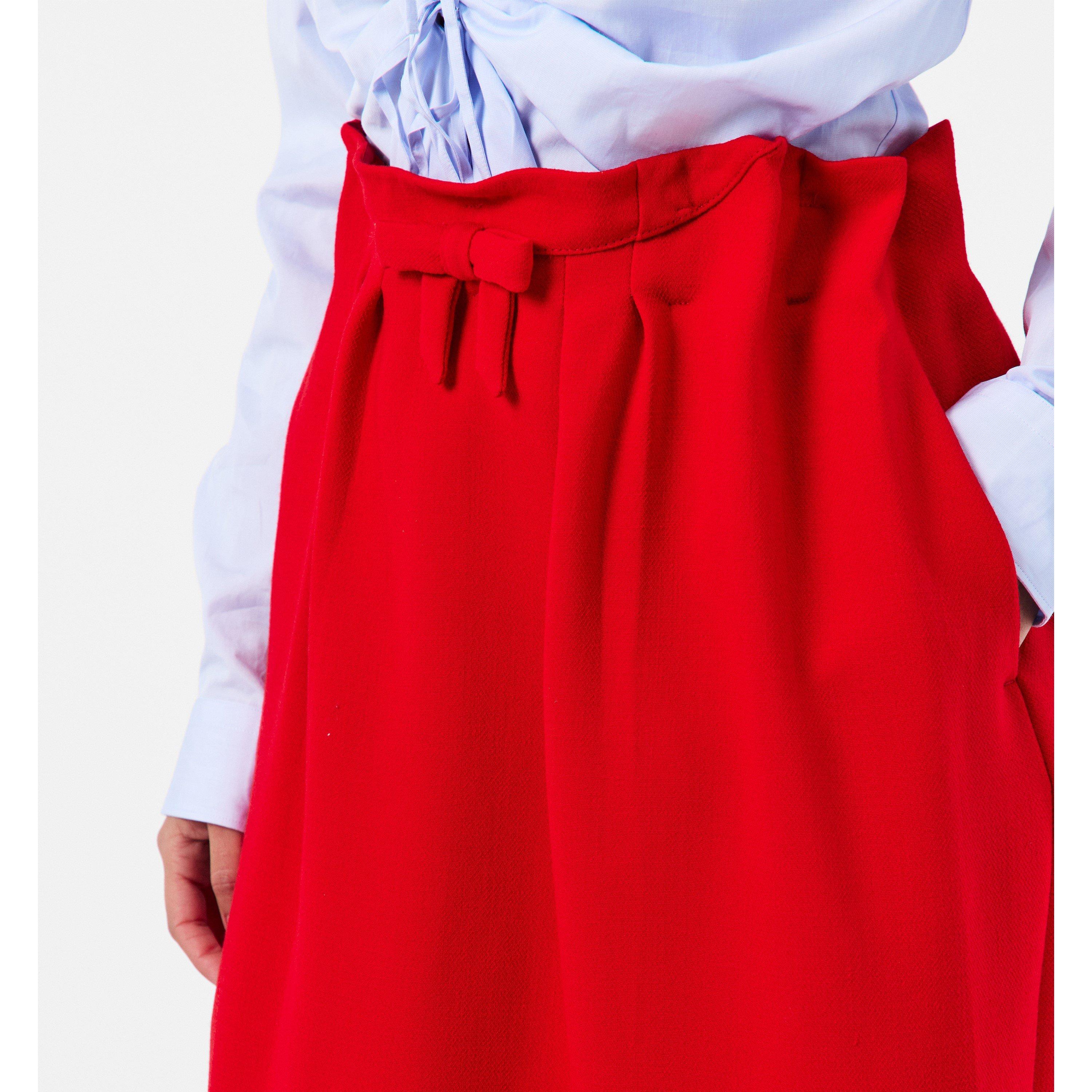 Rosso - Prada - Women's Midi Skirt - 5