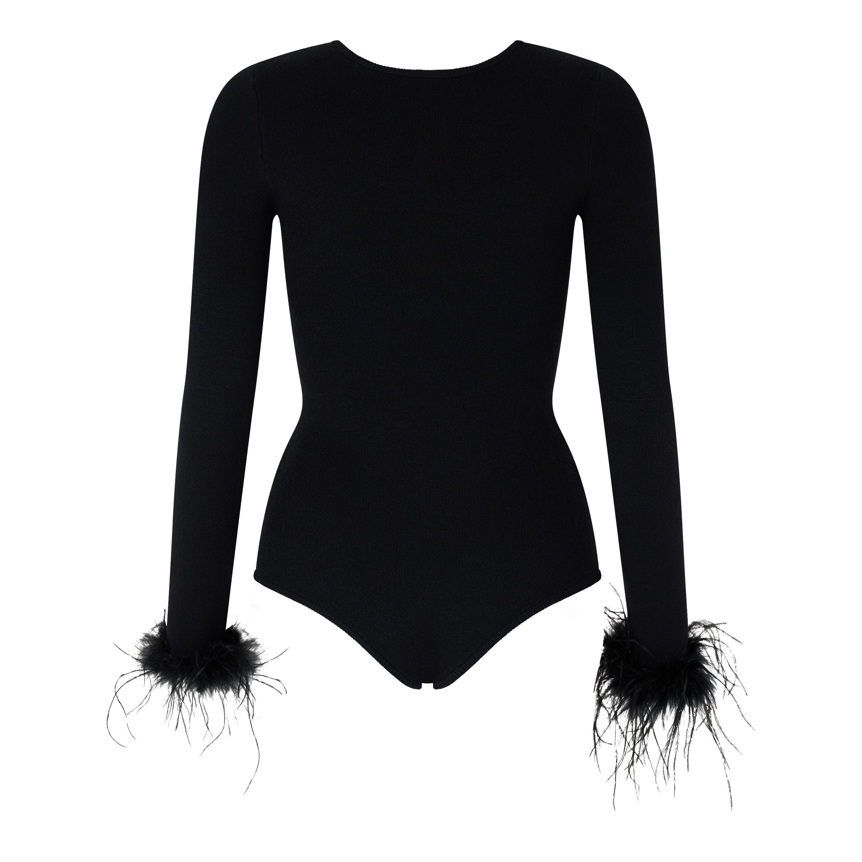 Black - Never Fully Dressed - Never Fthr Bodysuit Ld64 - 2