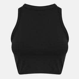 Missy Empire Premium Sculpt Racer Crop Top