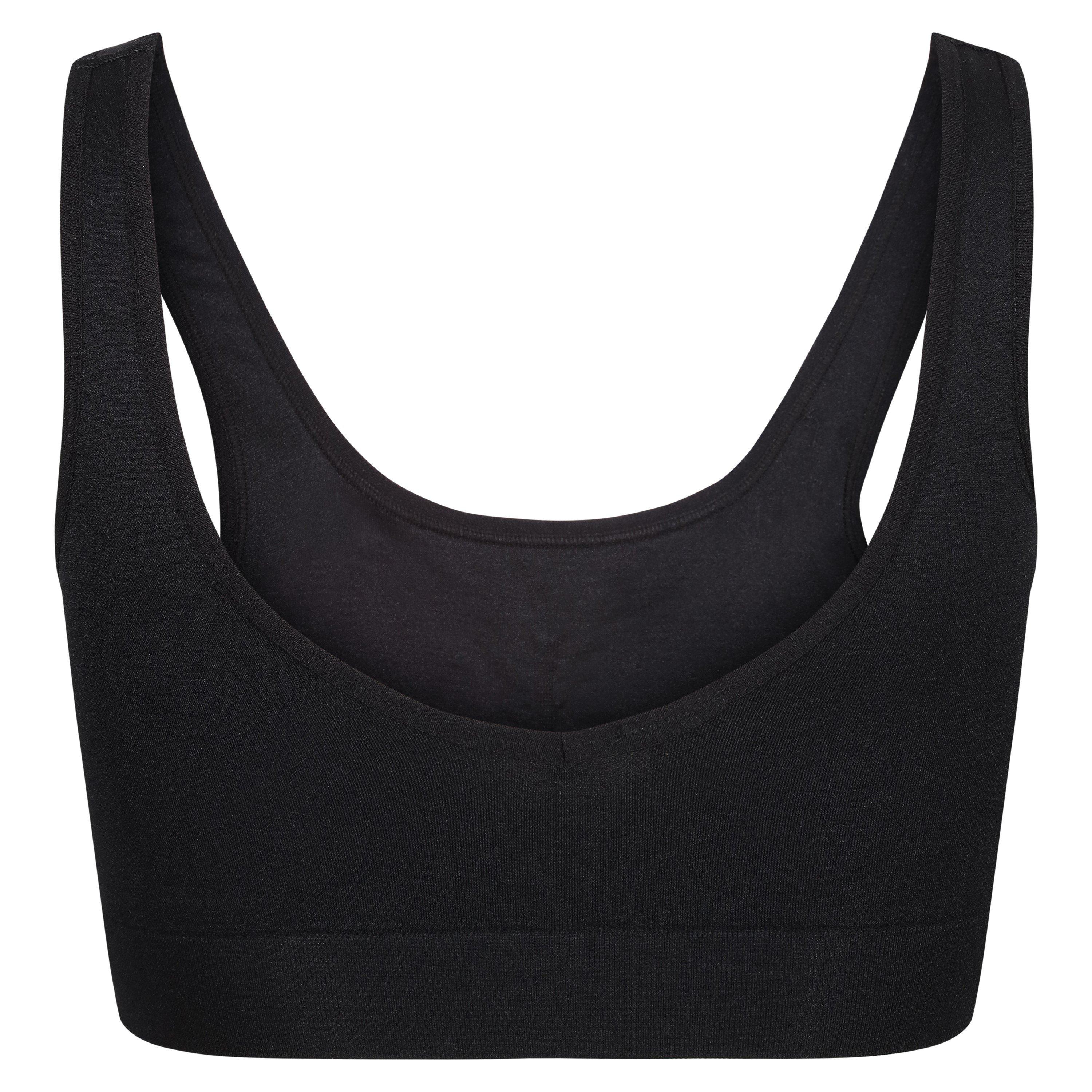 Preto - Lee - Katie Cropped Jersey Bralette - 2