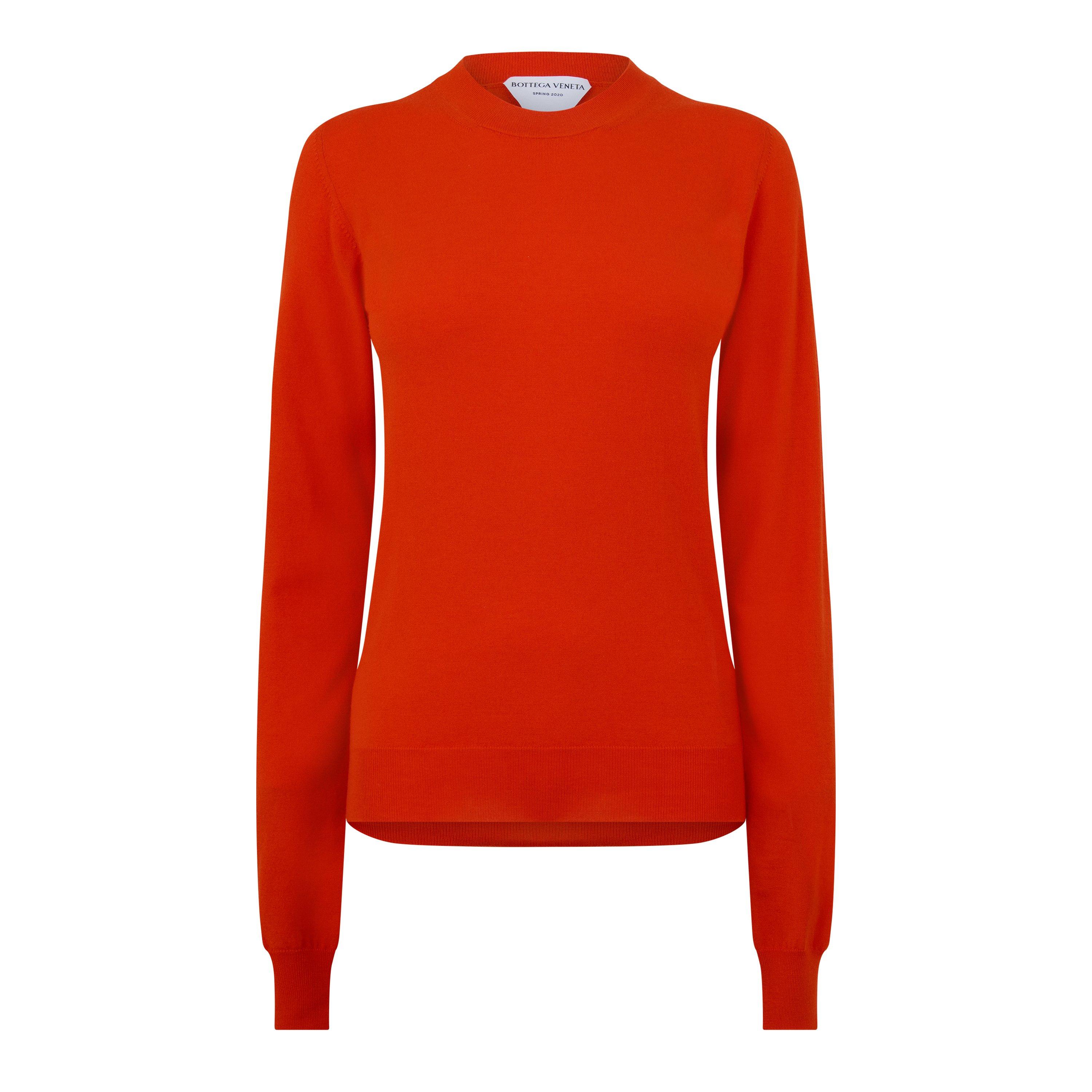 Orange - Bottega Veneta - Women's Jumper - 1