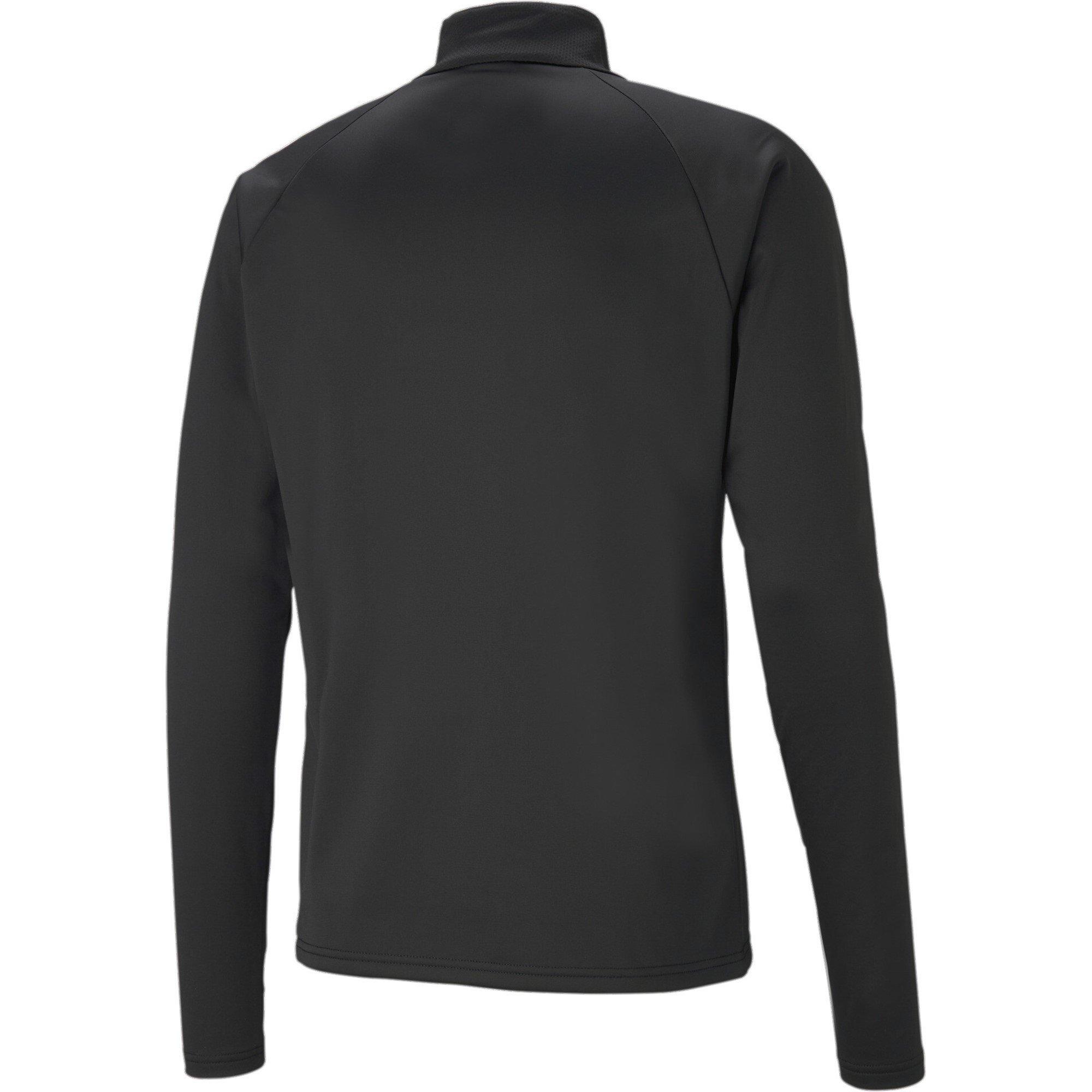 Crna - Puma - Men's Teamliga 1/4 Zip Fleece - 2