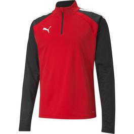 Puma Teamliga quarter Zip Top Fleece Mens