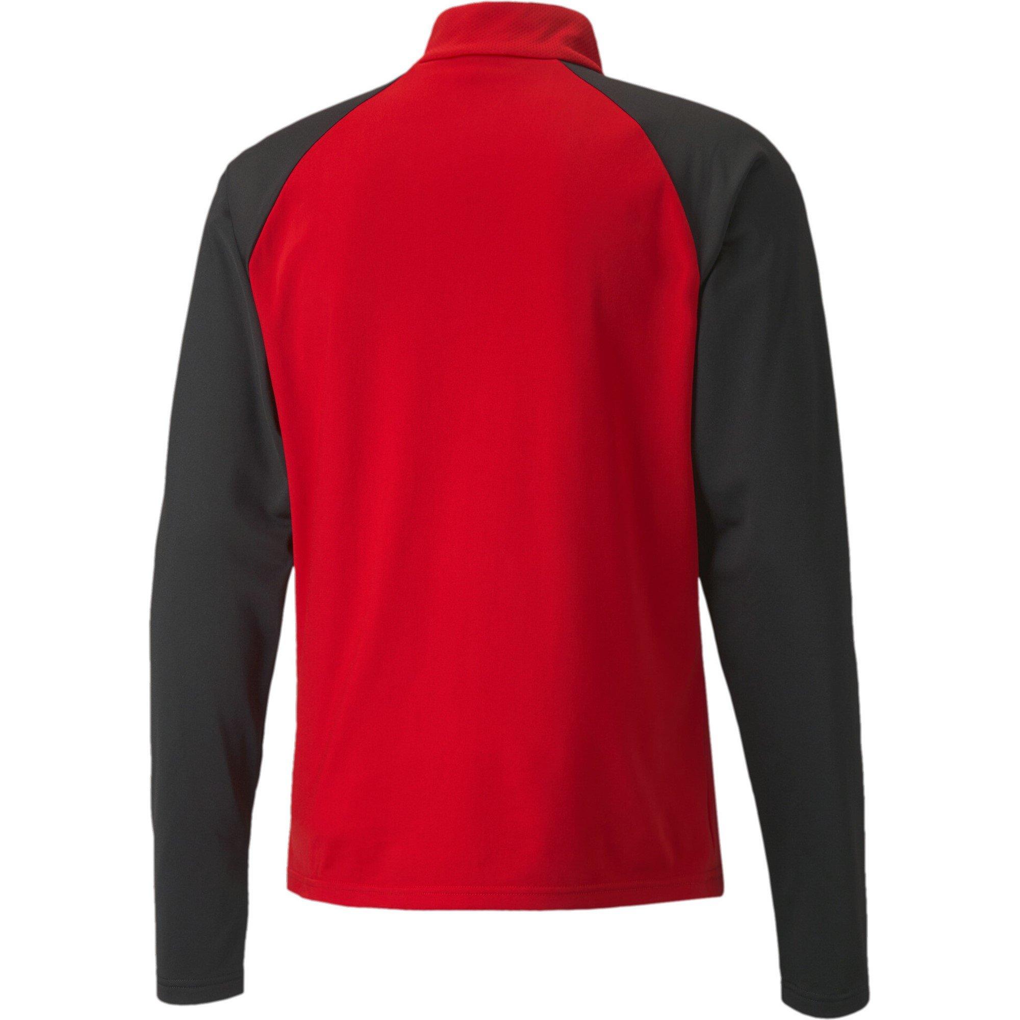 Rot - Puma - (4) Teamliga quarter Zip Top Mens - 2
