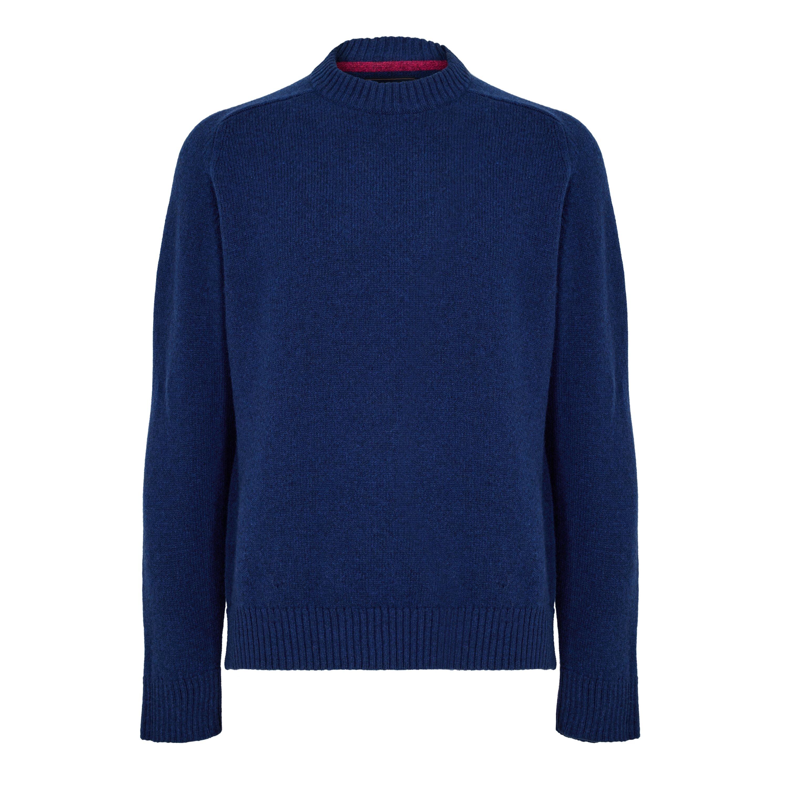 Barbour Men's Grangetown Crew Neck Jumper - Inky Blue - 2XL