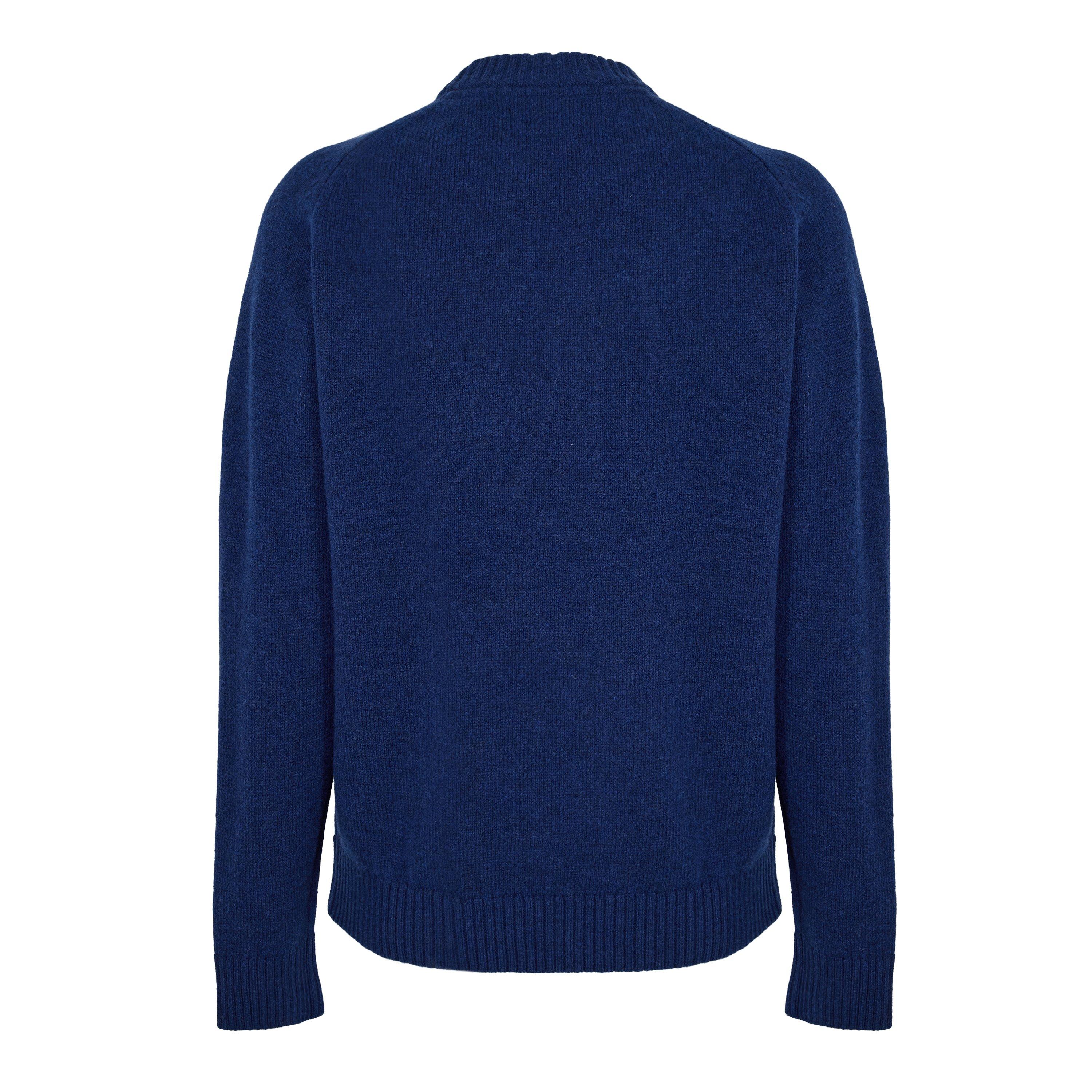 Inky Blue - Barbour - Barbour Grangetown Crew Neck Jumper - 2