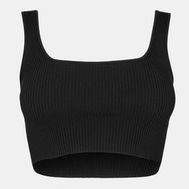 Missy Empire Rib Knit Bralet