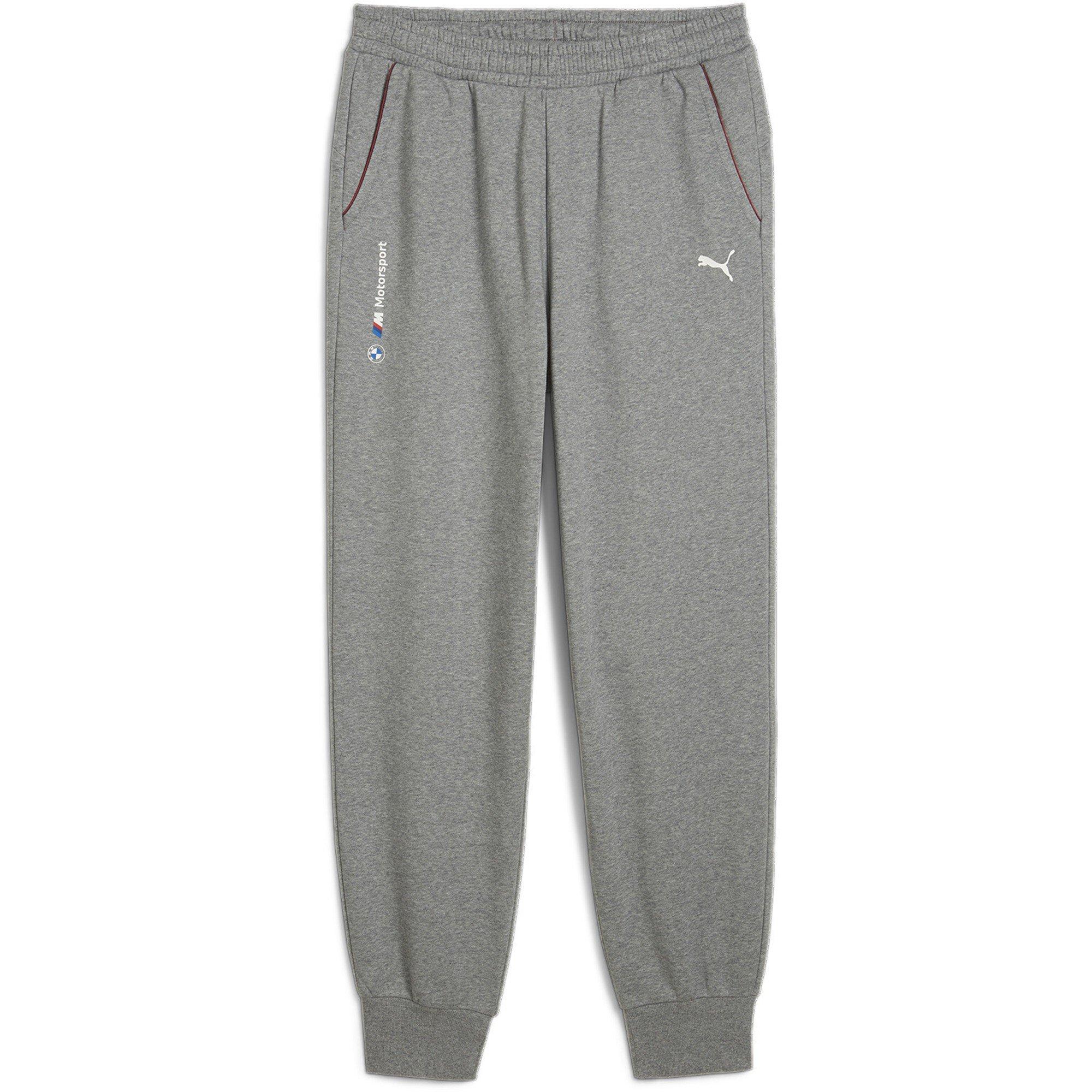Medium Gray - Puma - Puma Bmw Mms Ess+ Pants Fleece Jogger Mens - 1