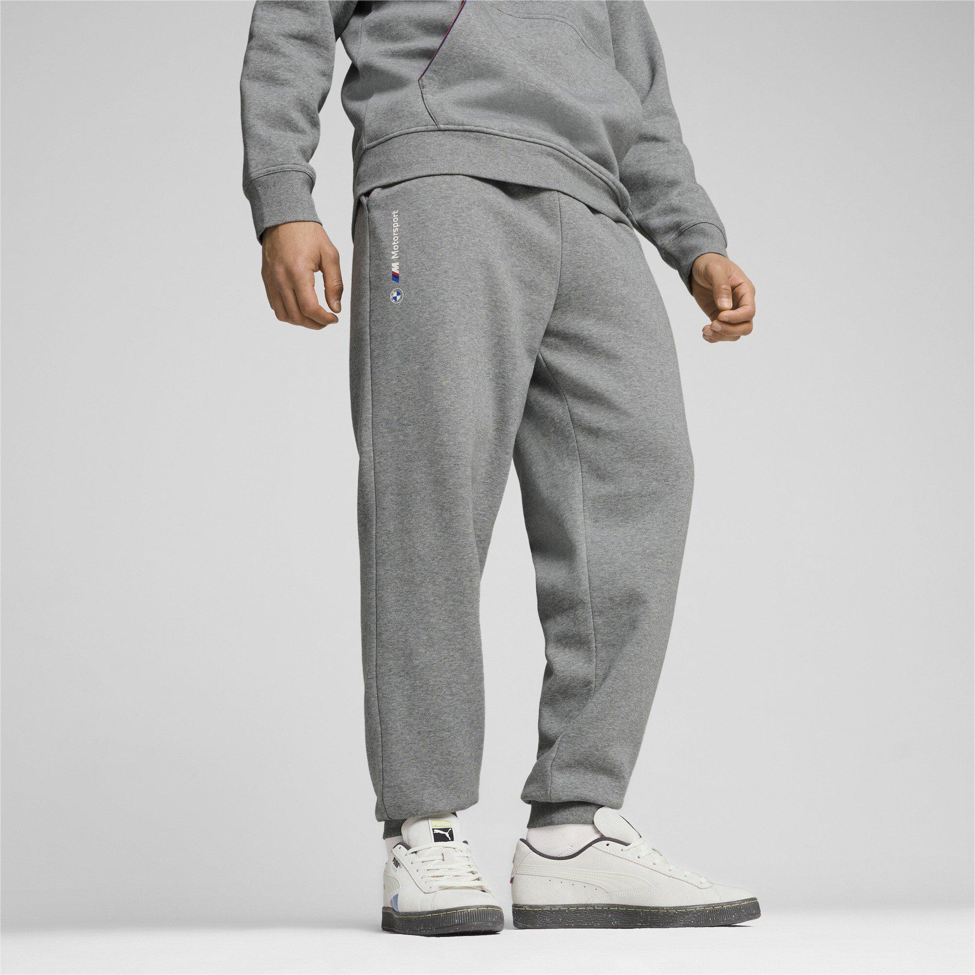 Mittelgrau - Puma - Puma Bmw Mms Ess+ Pants Fleece Jogger Mens - 3
