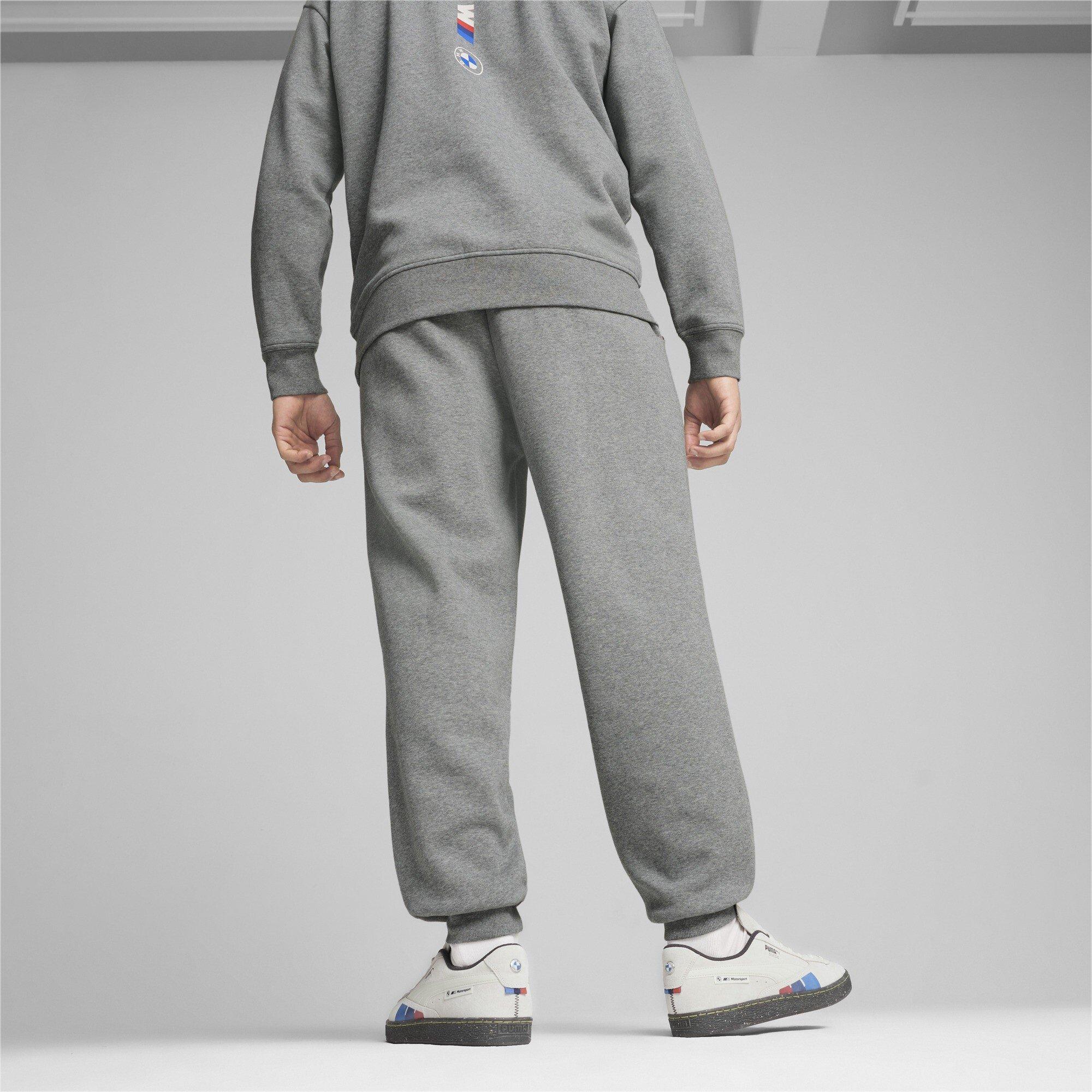 Mittelgrau - Puma - Puma Bmw Mms Ess+ Pants Fleece Jogger Mens - 4