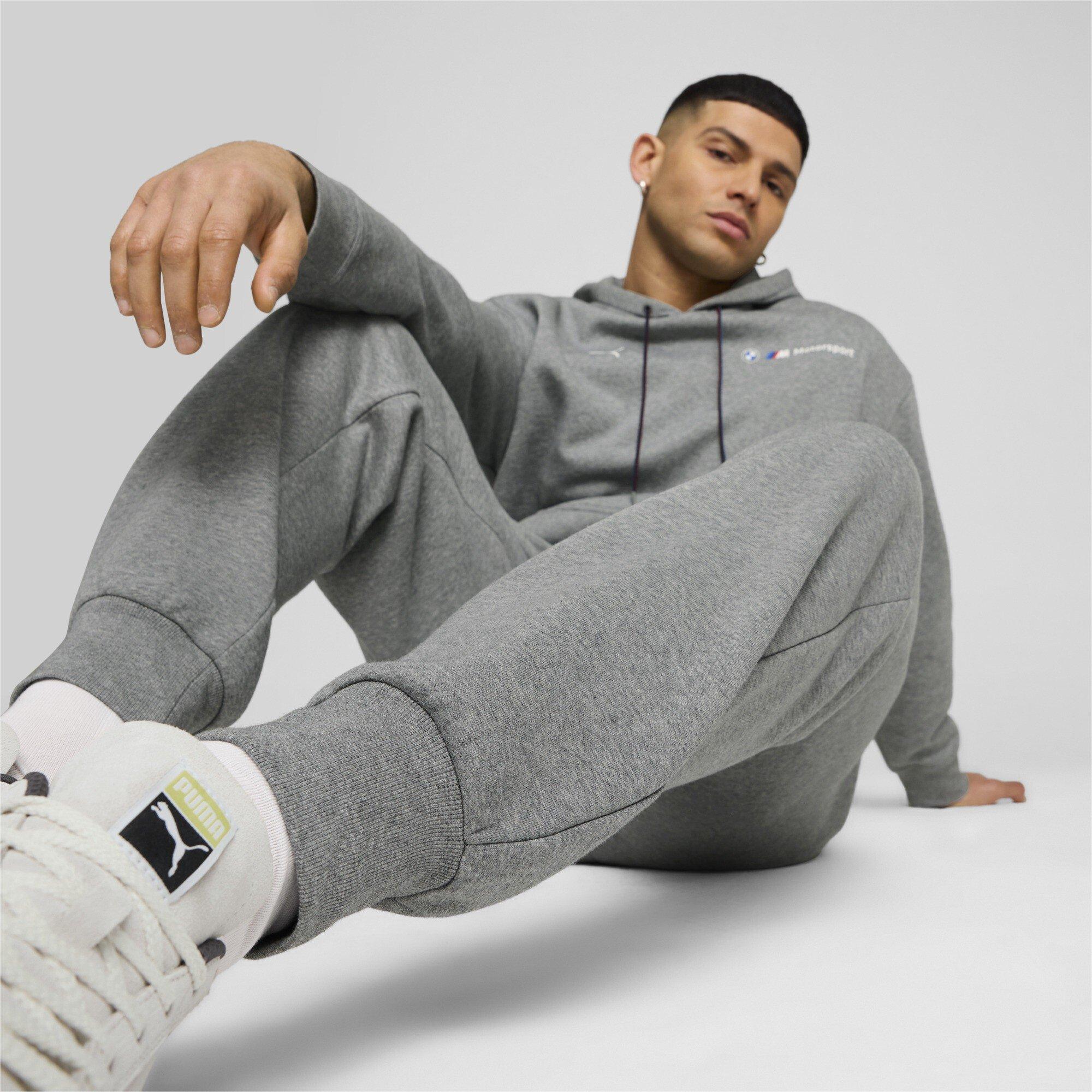 Mittelgrau - Puma - Puma Bmw Mms Ess+ Pants Fleece Jogger Mens - 7