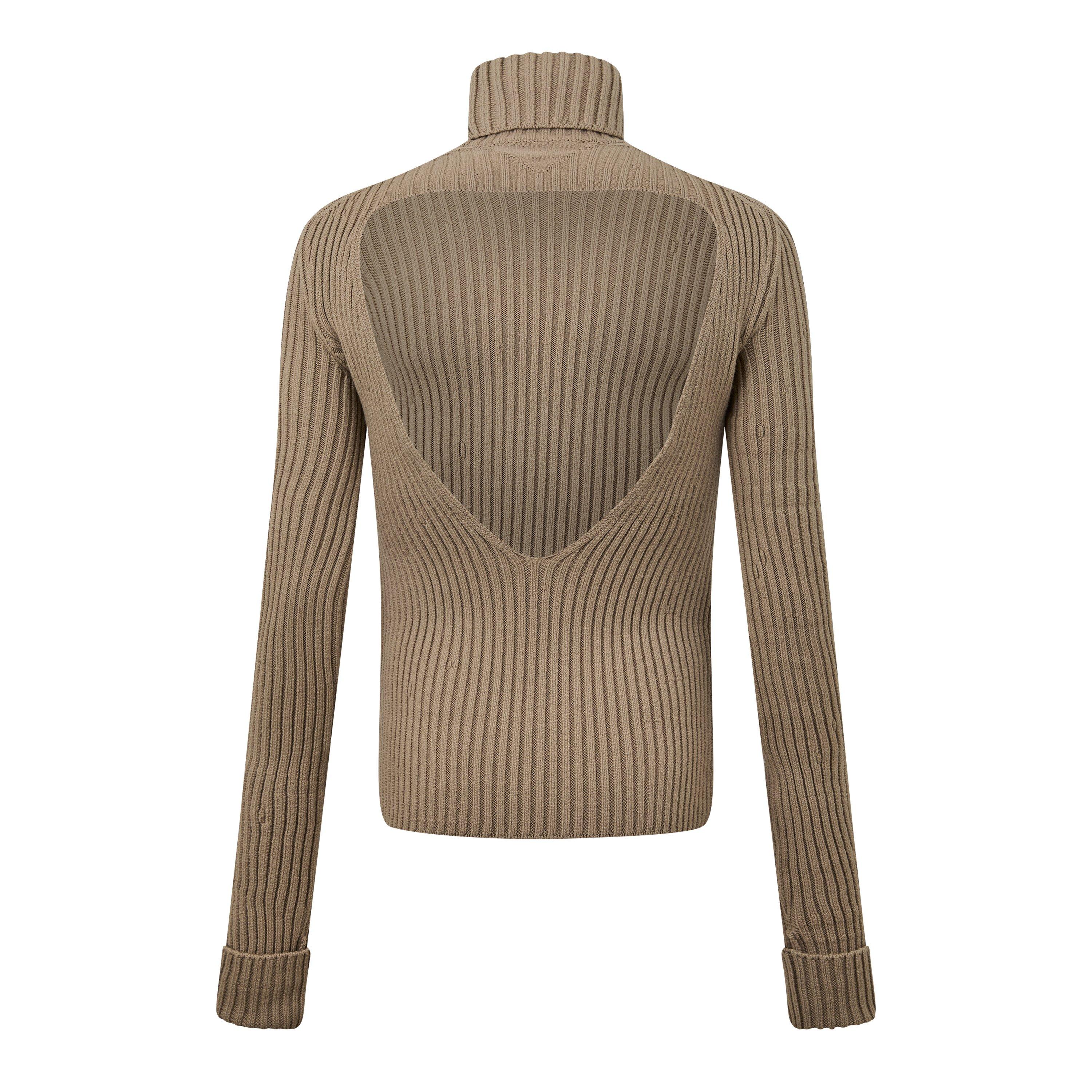 Beige - Bottega Veneta - Men's Jumper - 2
