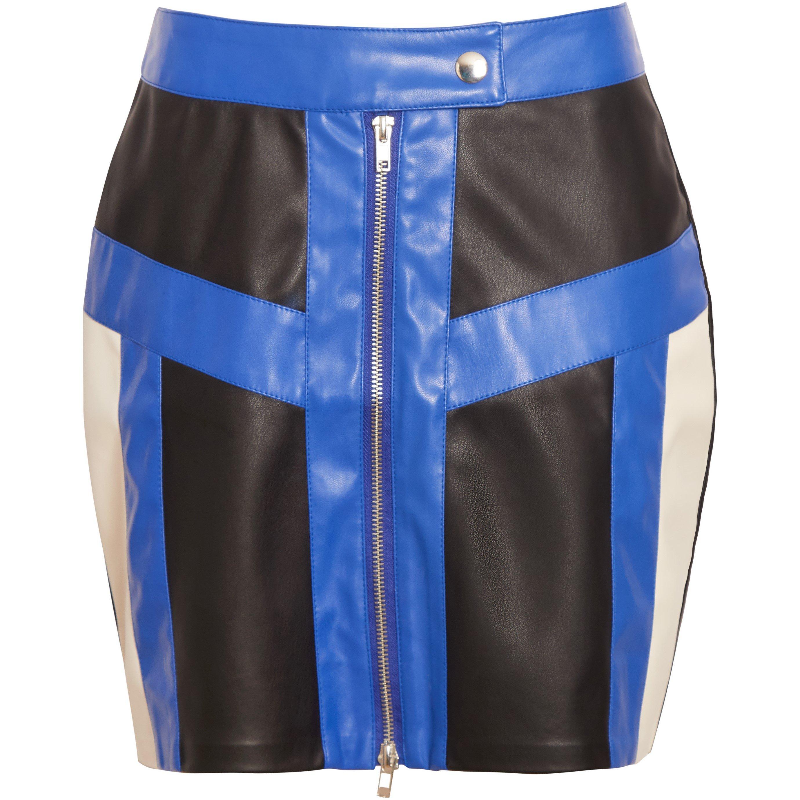 Blue - Influence - Women's Mini Skirt - 1