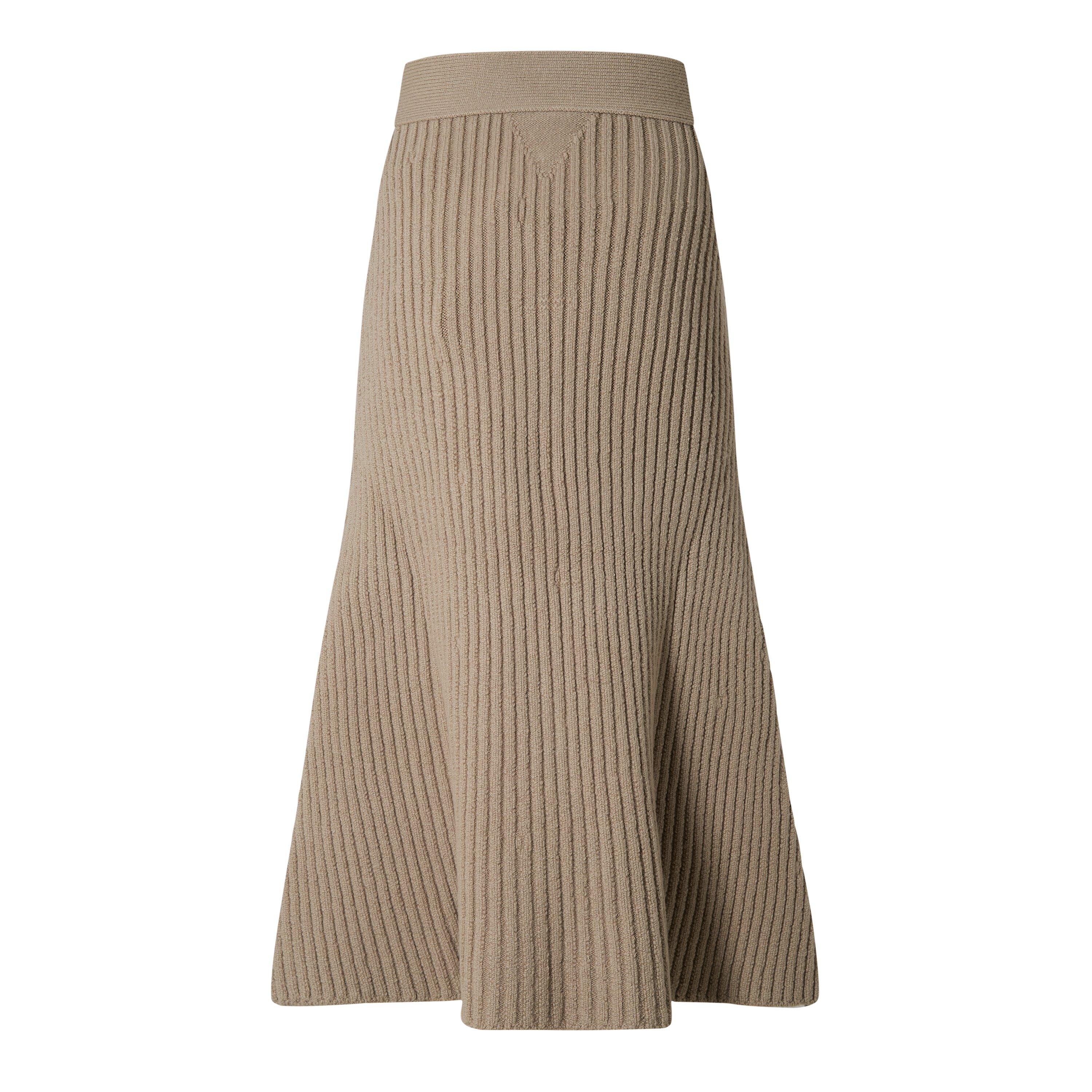 Beige - Bottega Veneta - Women's Midi Skirt - 2