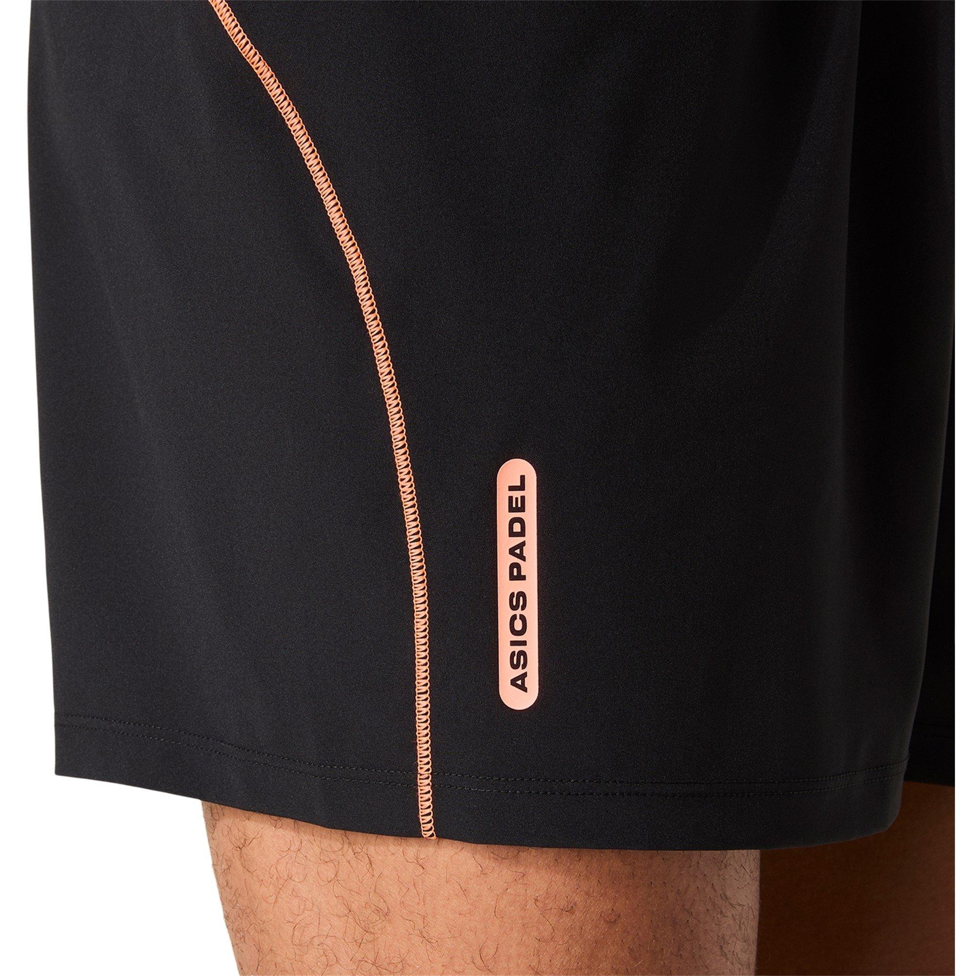P.Blk/D.Cobalt - Asics - Padel Court Mens Performance Shorts - 4