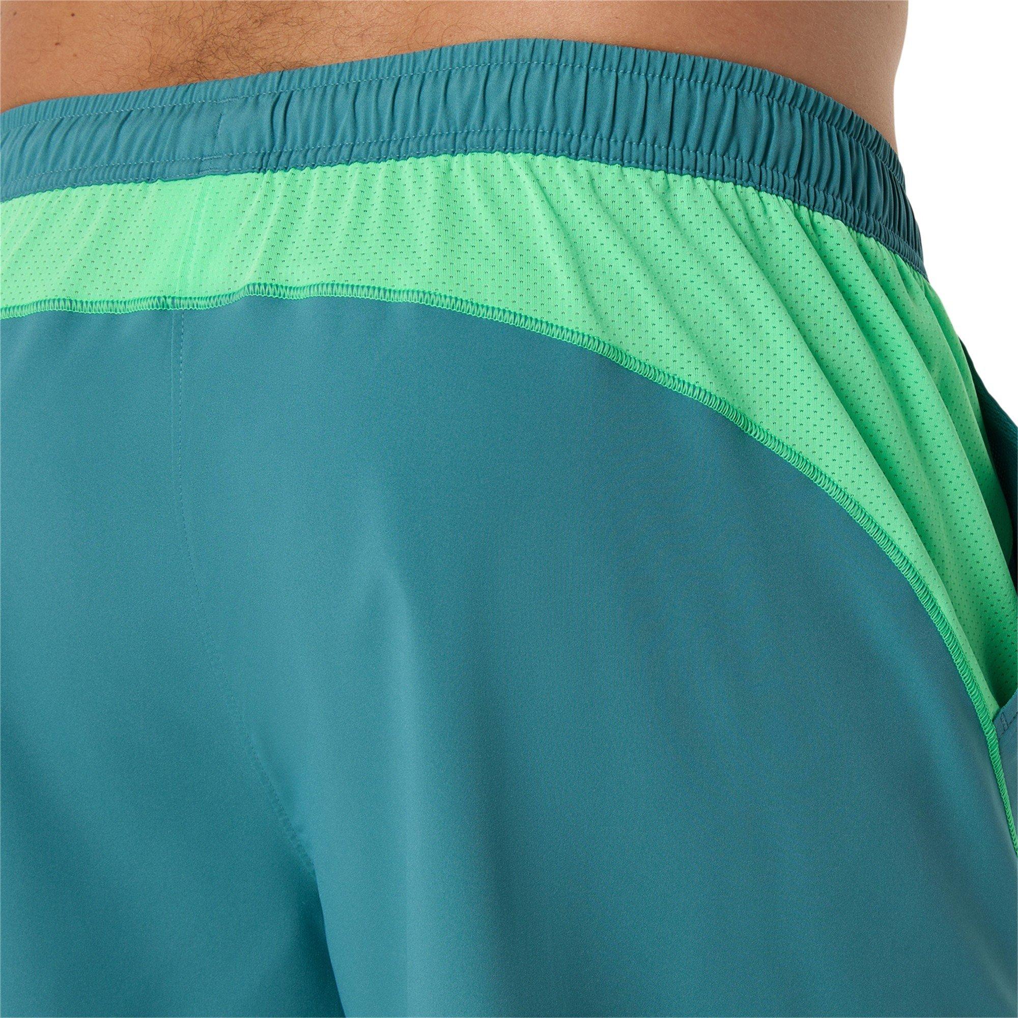 M.Pine/V.Green - Asics - ASICS Padel Court Mens Performance Shorts - 5