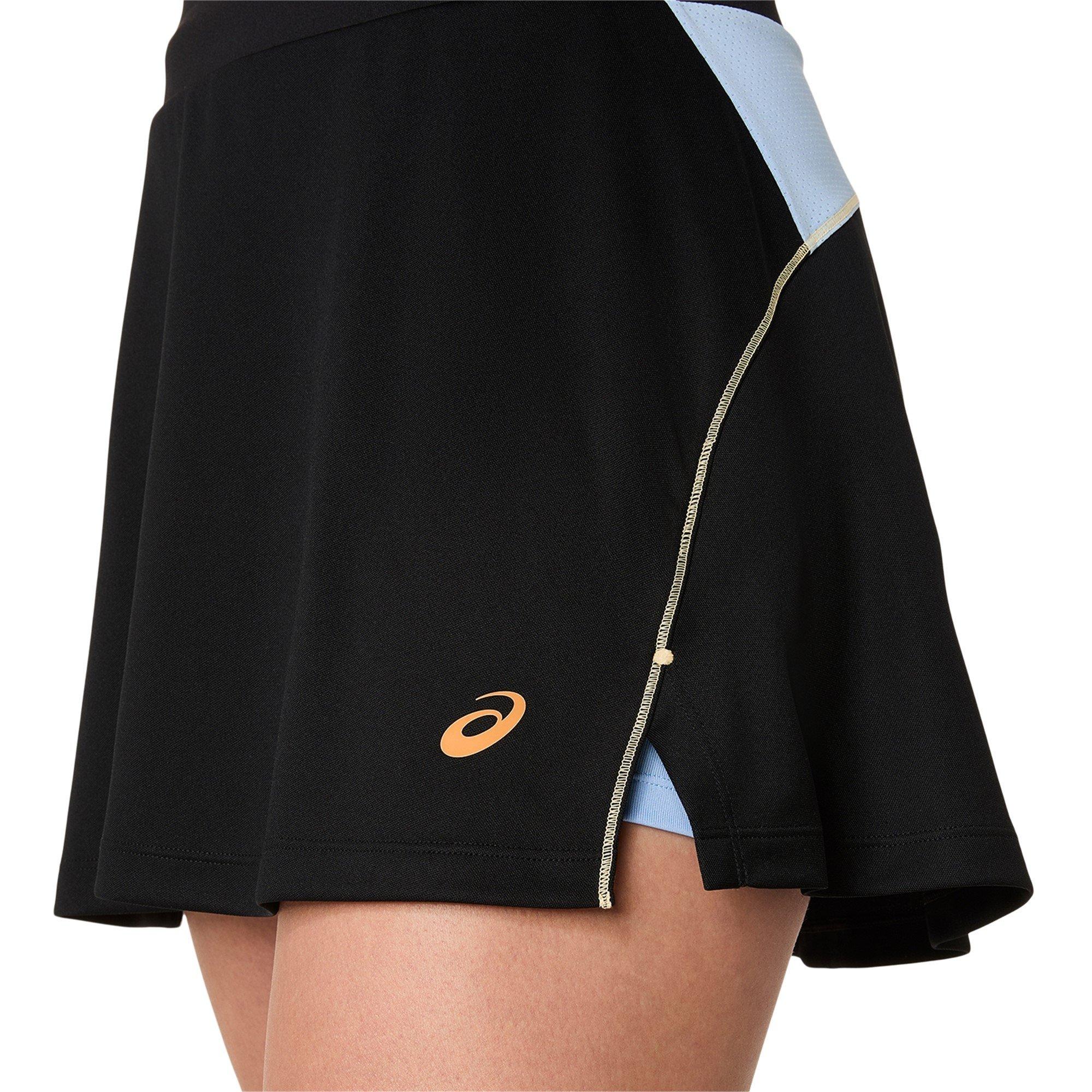 P.Blk/Stone W - Asics - Padel Court Womens Skirt - 3