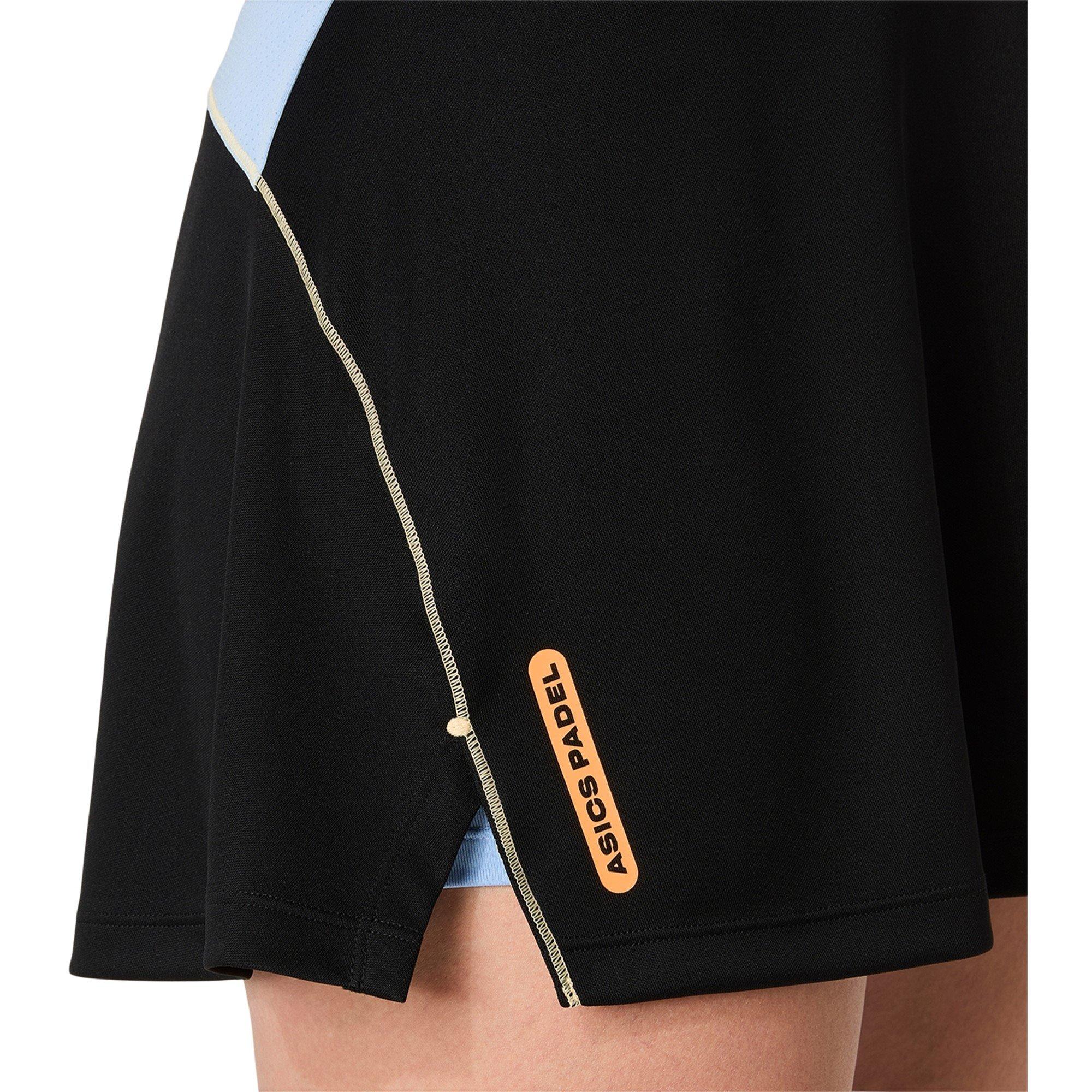 P.Blk/Stone W - Asics - Padel Court Womens Skirt - 4