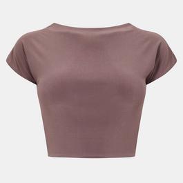 Missy Empire Super Soft Low Back Crop Top