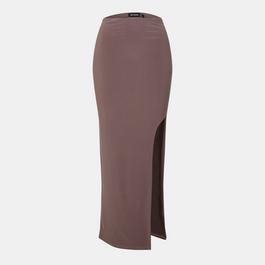 Missy Empire ME Super Soft Split Maxi Skirt