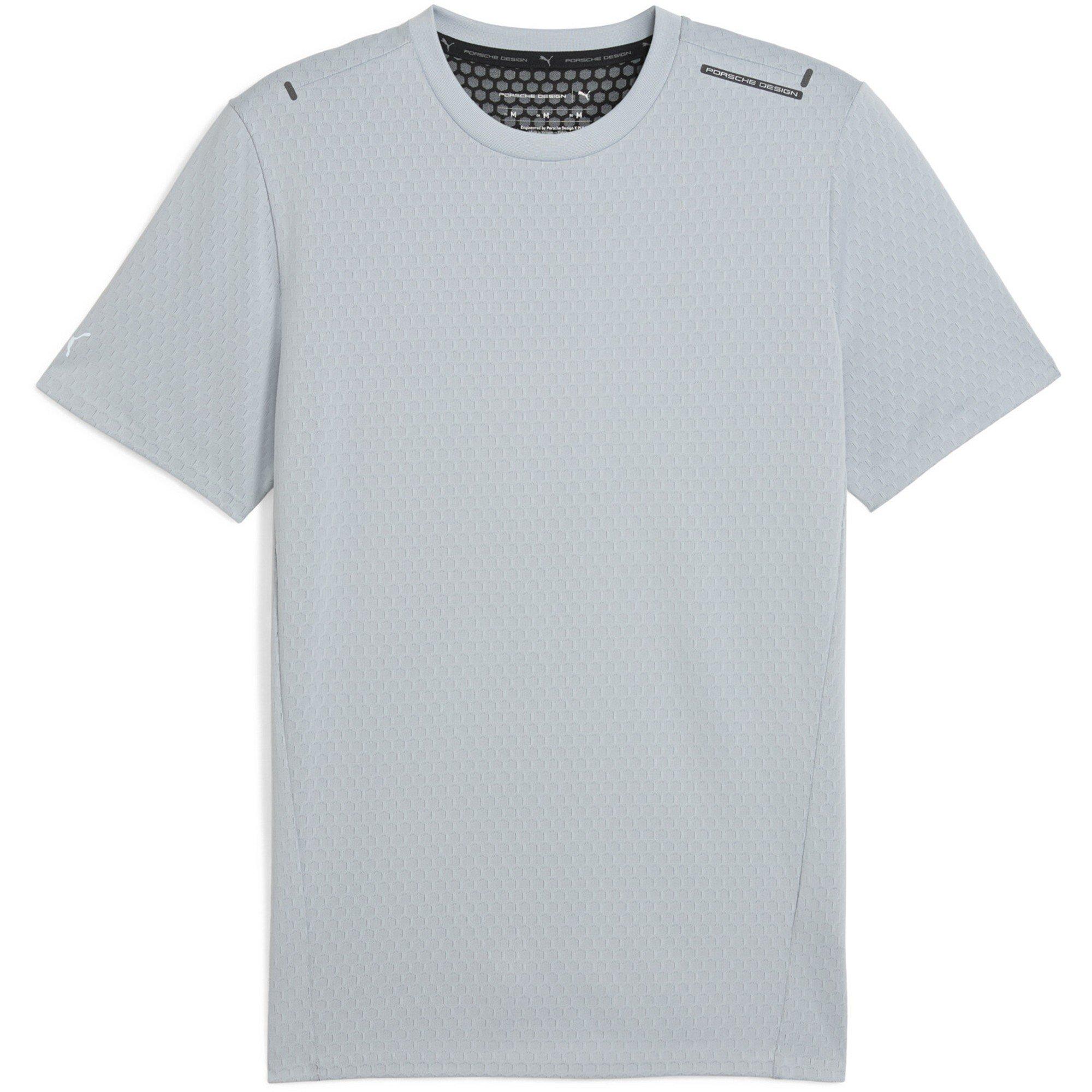 Frozen Gray - Puma - Men's Pd Carbon Short Sleeve Performance T-Shirt - 1