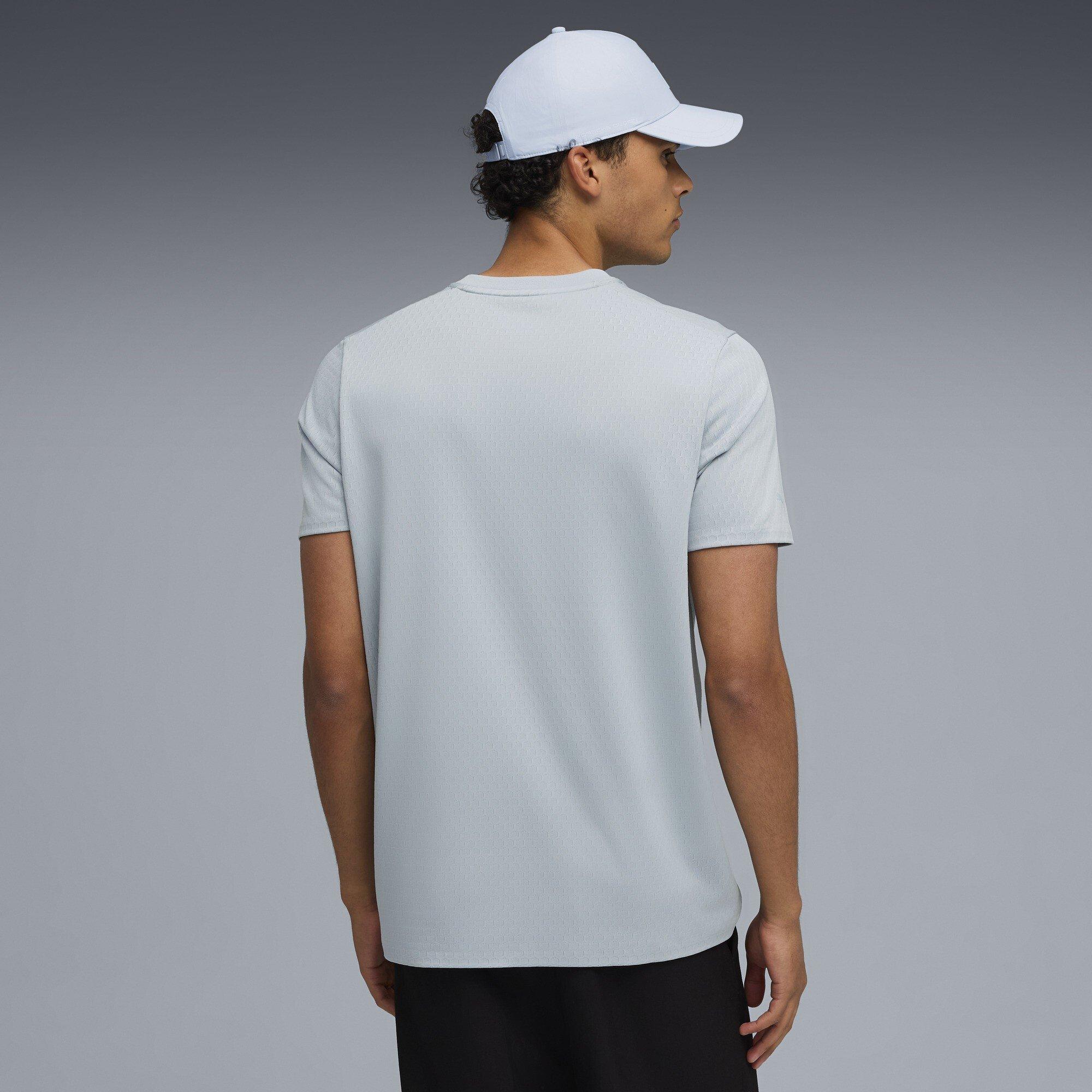 Frozen Gray - Puma - Men's Pd Carbon Short Sleeve Performance T-Shirt - 4