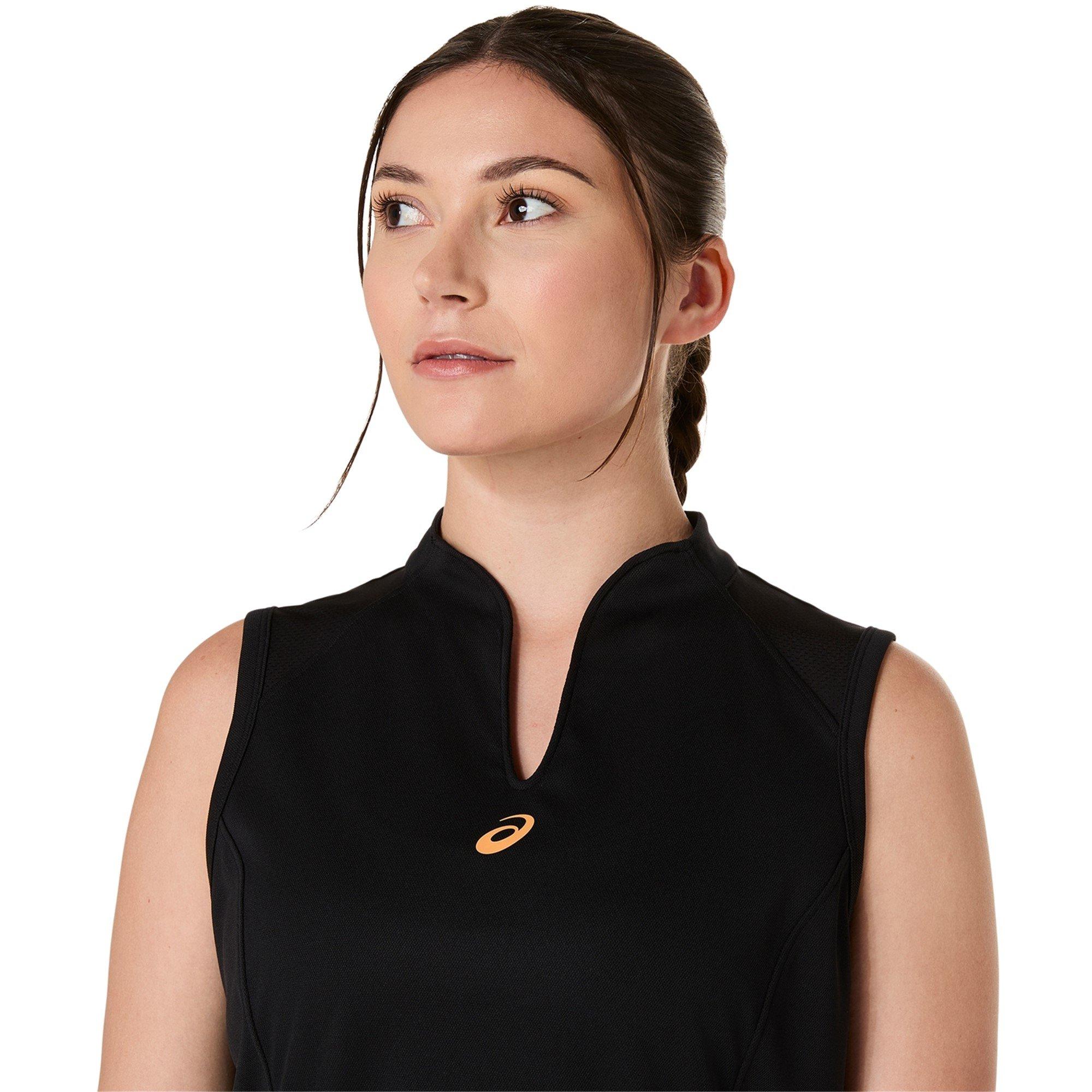 Perf Black - Asics - Padel Court Womens Performance Tank - 3