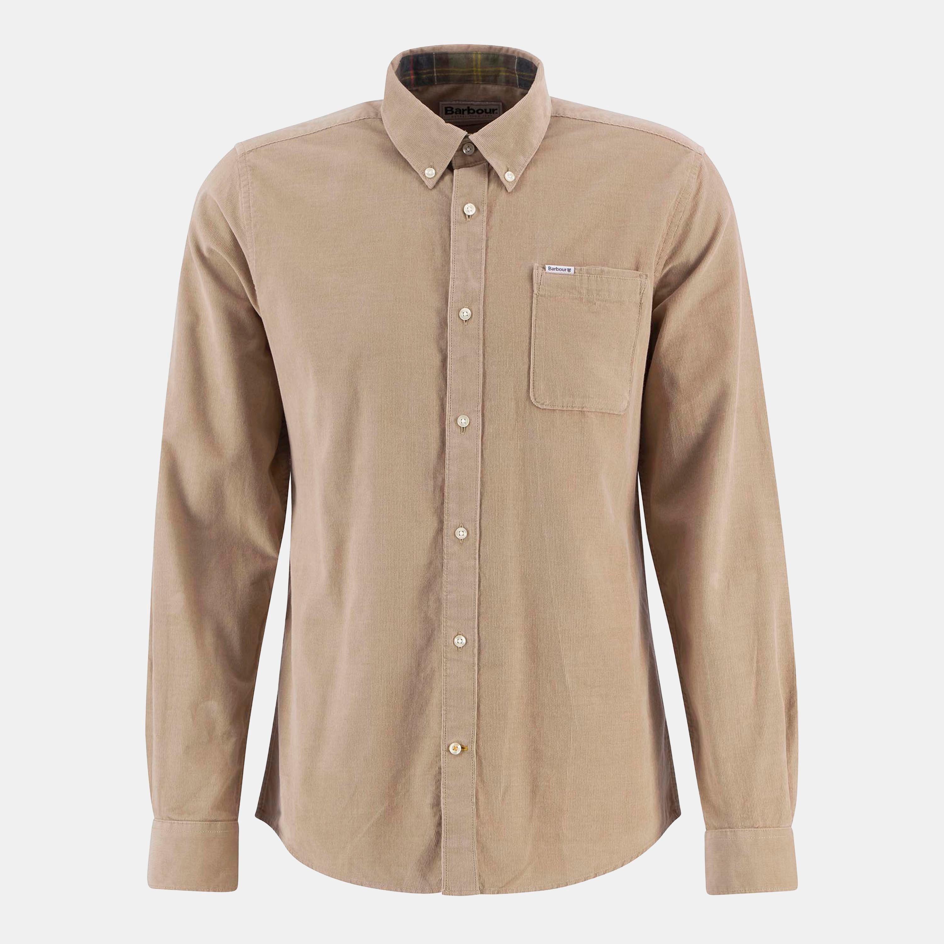Barbour Ramsey Shirt - Stone ST17 - S