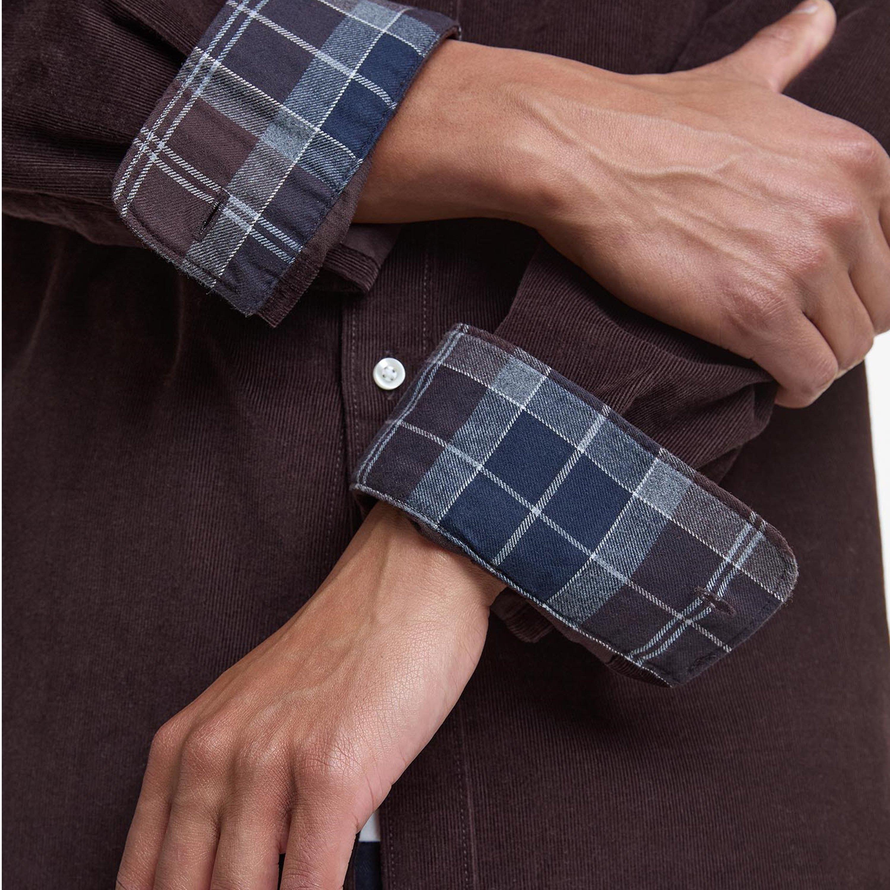 Dark Oak BR17 - Barbour - Ramsey Shirt - 5