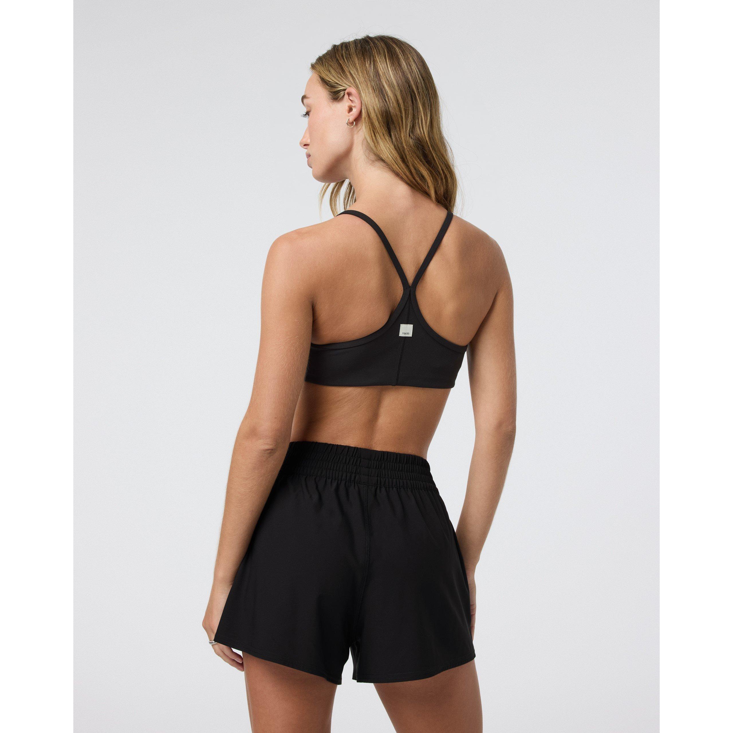 Black - Vuori - Womens All The Feels Sports Bra - 3
