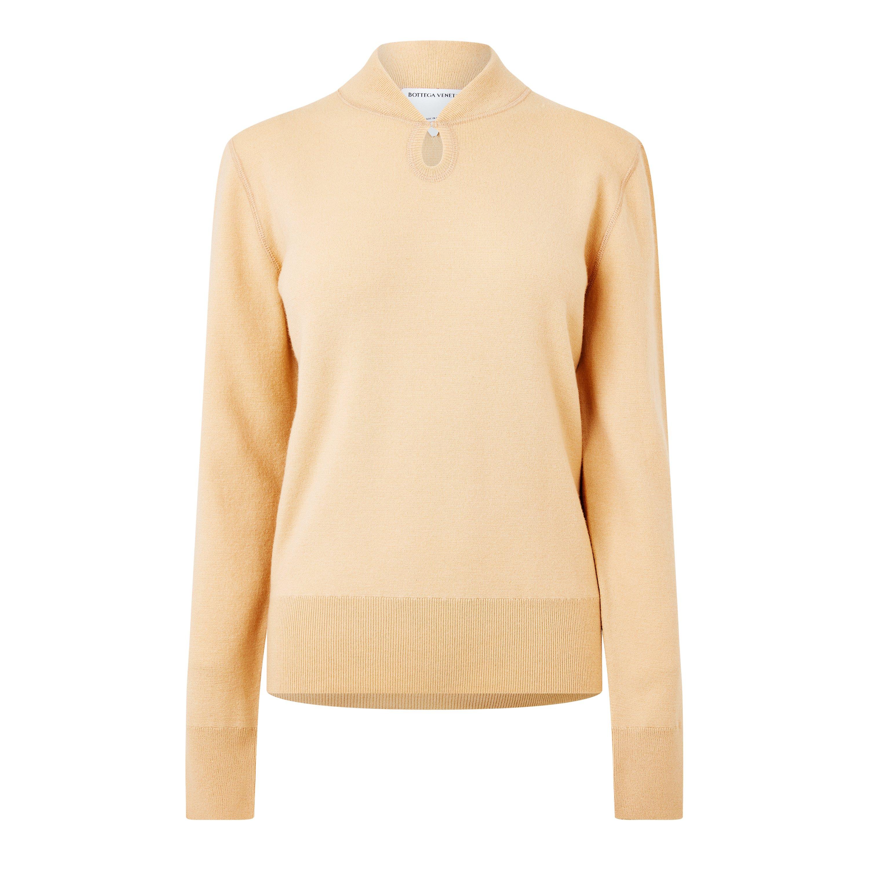 Stocking - Bottega Veneta - Women's Textured Crew Neck Jumper - 1