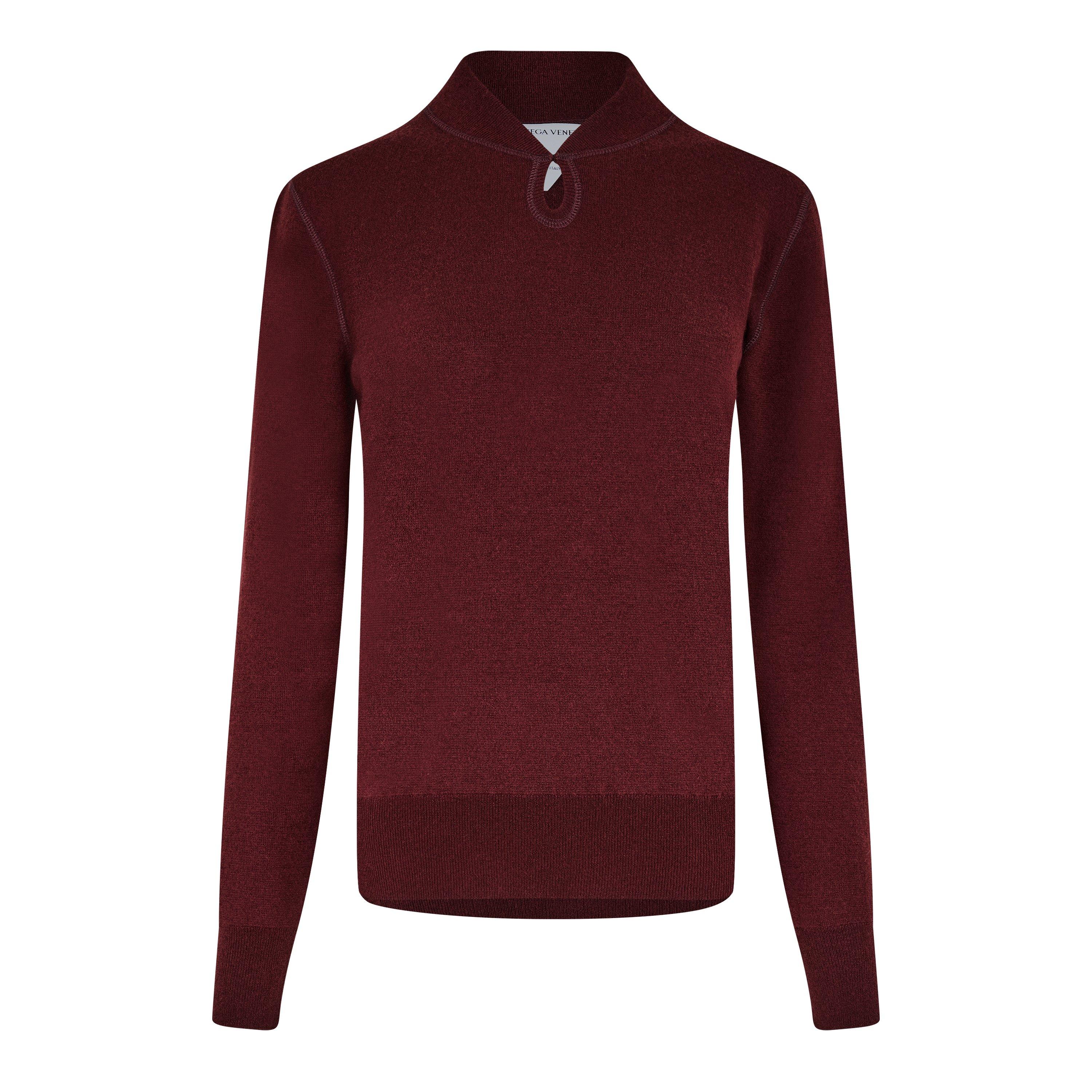 Women's Textured Crew Neck Jumper