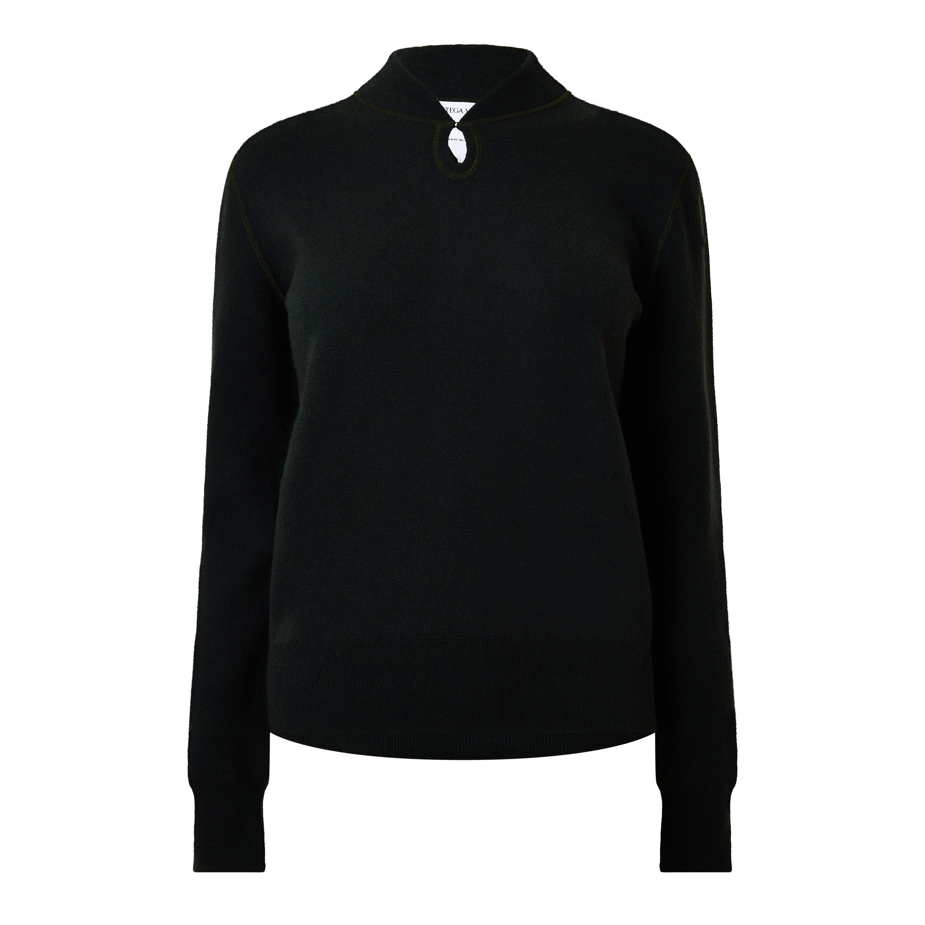 Women's Textured Crew Neck Jumper