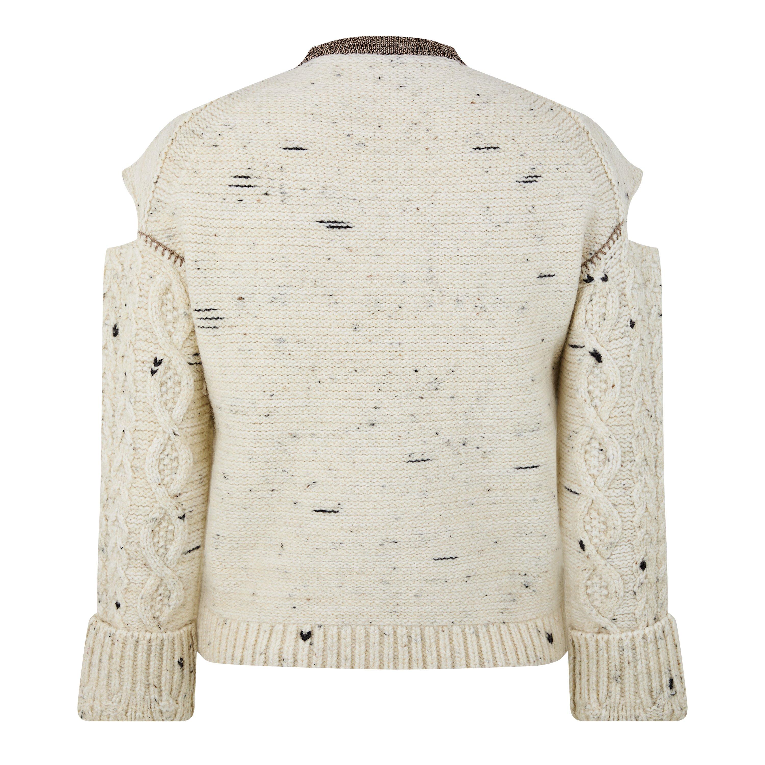 Stone Melange - Bottega Veneta - Men's Jumper - 2