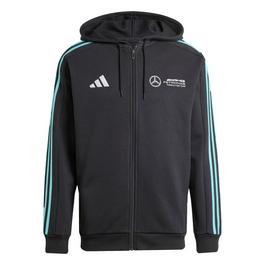 adidas Mercedes AMG Petronas Formula One Team DNA Full Zip Hoodie Mens