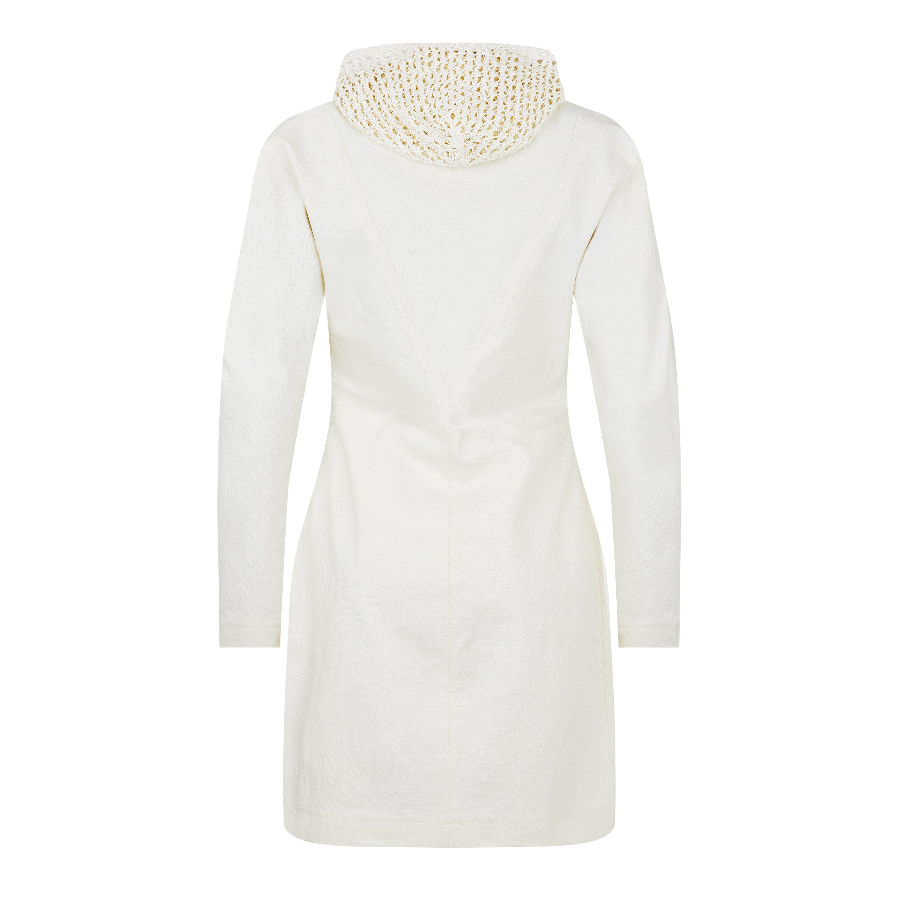 Chalk - Bottega Veneta - Women's Shift Dress - 2