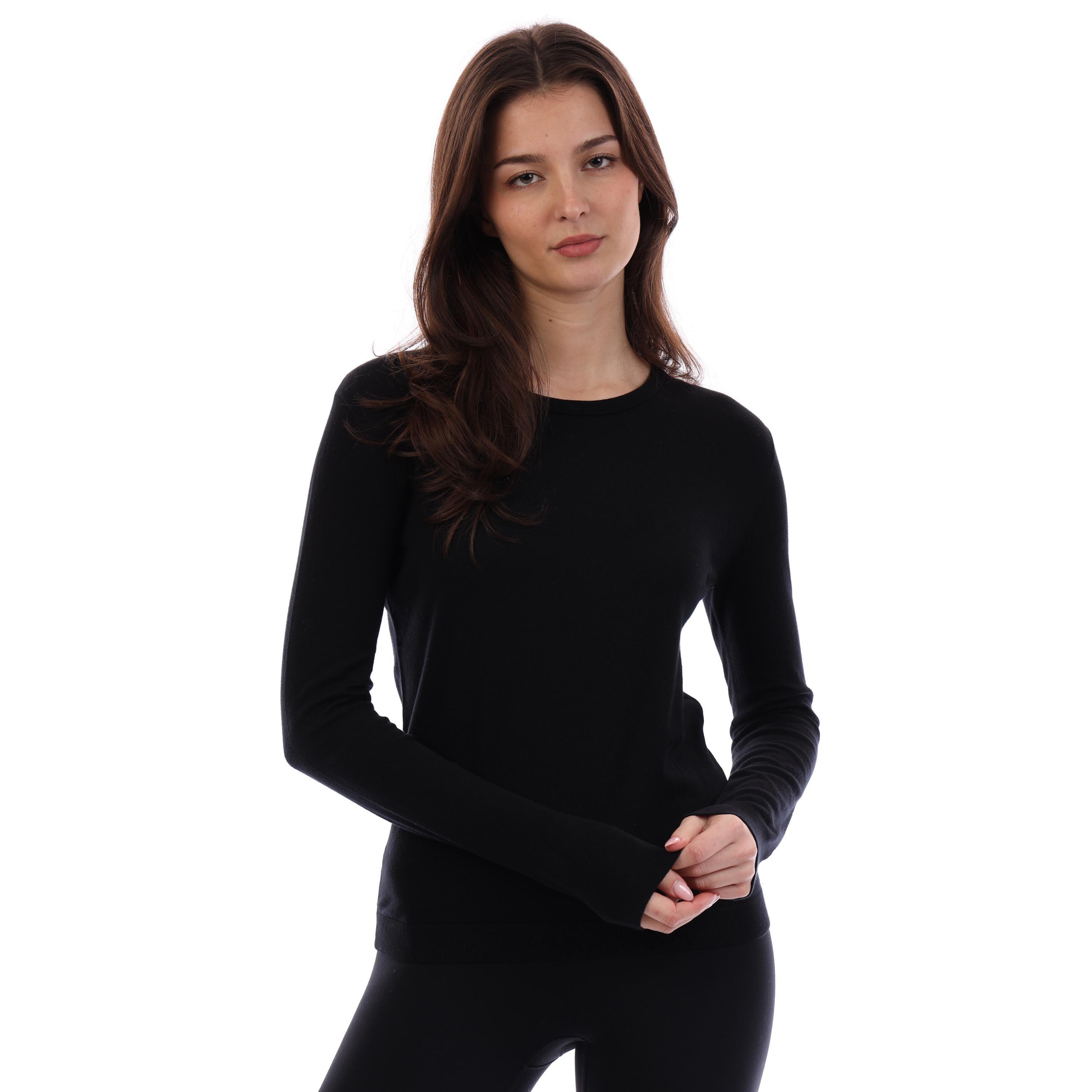 Black - Diesel - Women's Ariane Mgli Knitted Hoodie - 6