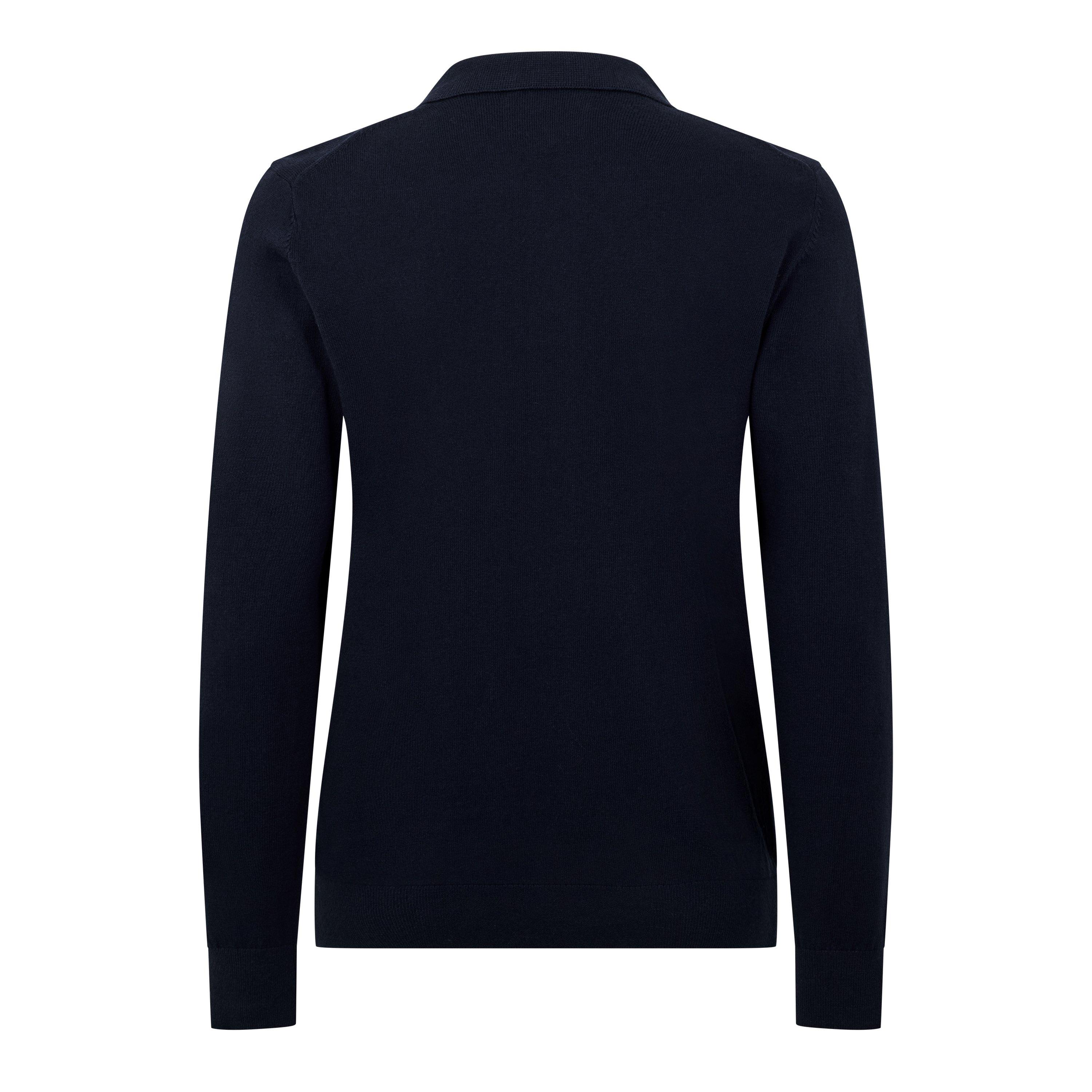 Navy - Jack Wills - JW Cashmere Bl Polo Sn64 - 2
