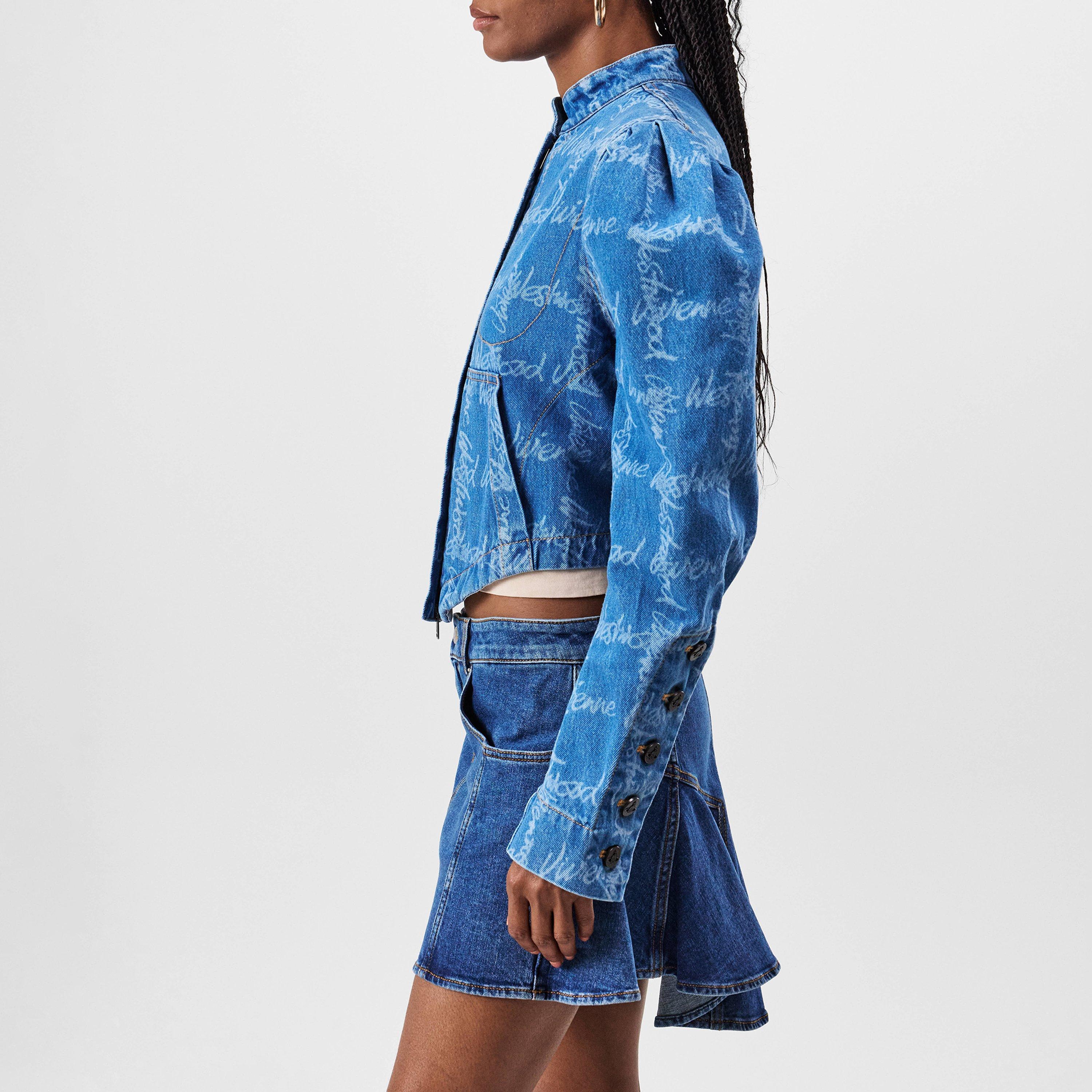 Blue - Vivienne Westwood - Women's Filli Denim Jacket - 2