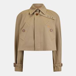 Vivienne Westwood Graziano Cropped Trench Jacket