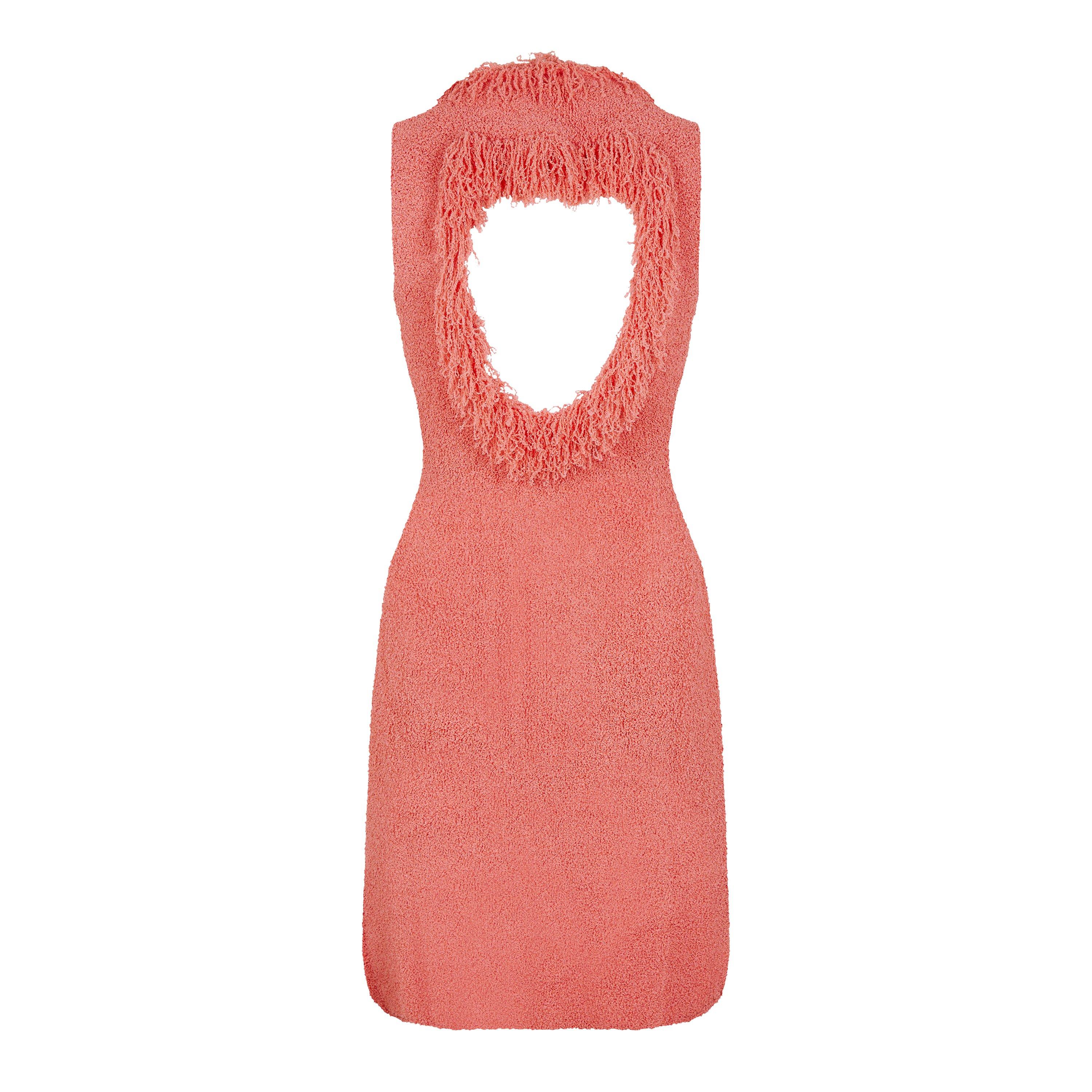 Flamingo - Bottega Veneta - Women's Intrecciato Textured Shift Dress - 2